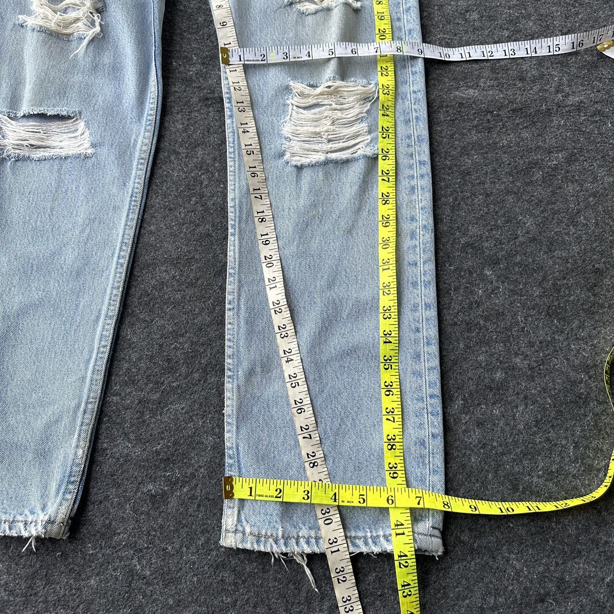 Levi's Vintage Levis 501 Distressed Denim 33x31 D682 Size US 33 - 16 Thumbnail