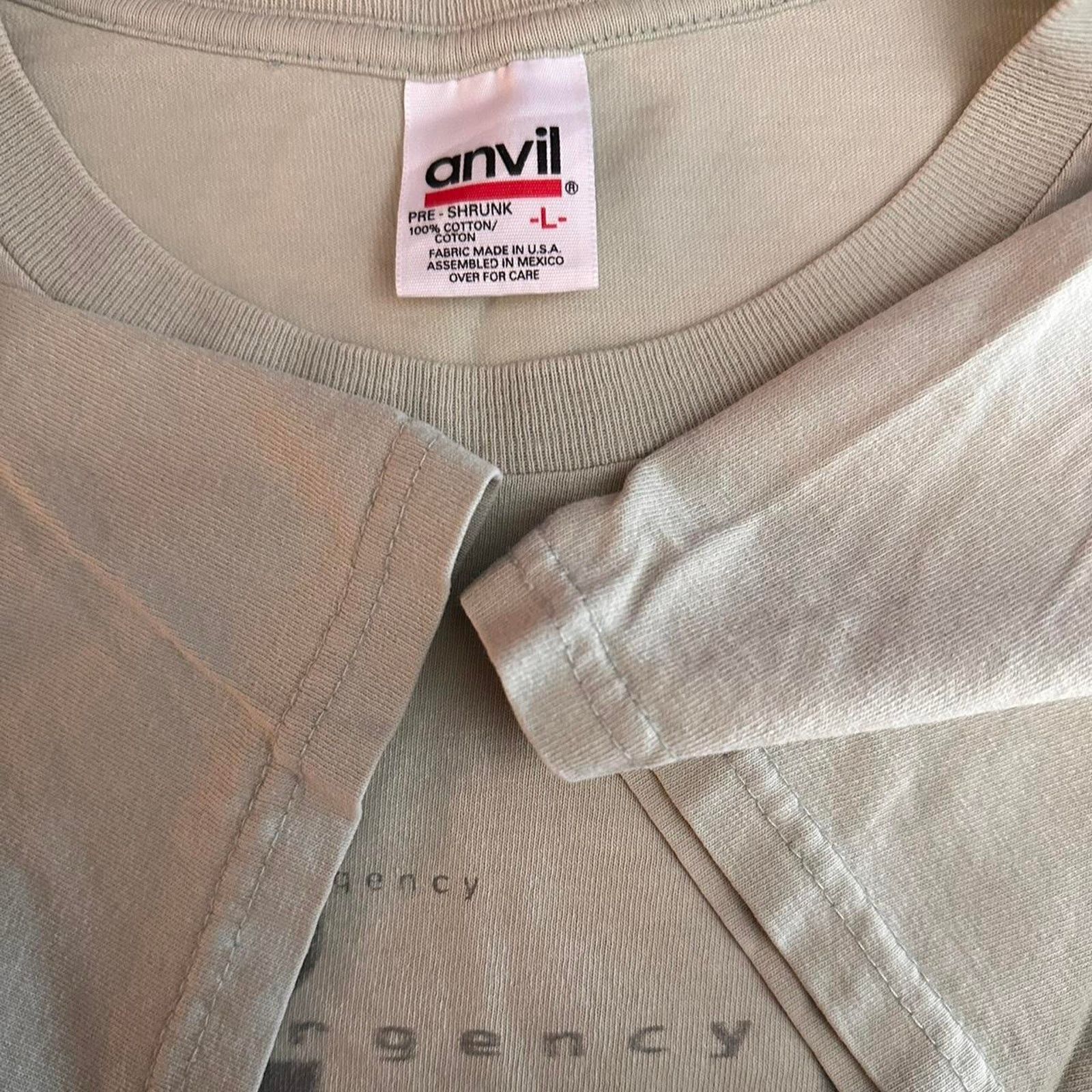 Anvil × Vintage Vintage 1996 Emergency ER TV Show Shirt Size US L / EU 52-54 / 3 - 8 Thumbnail