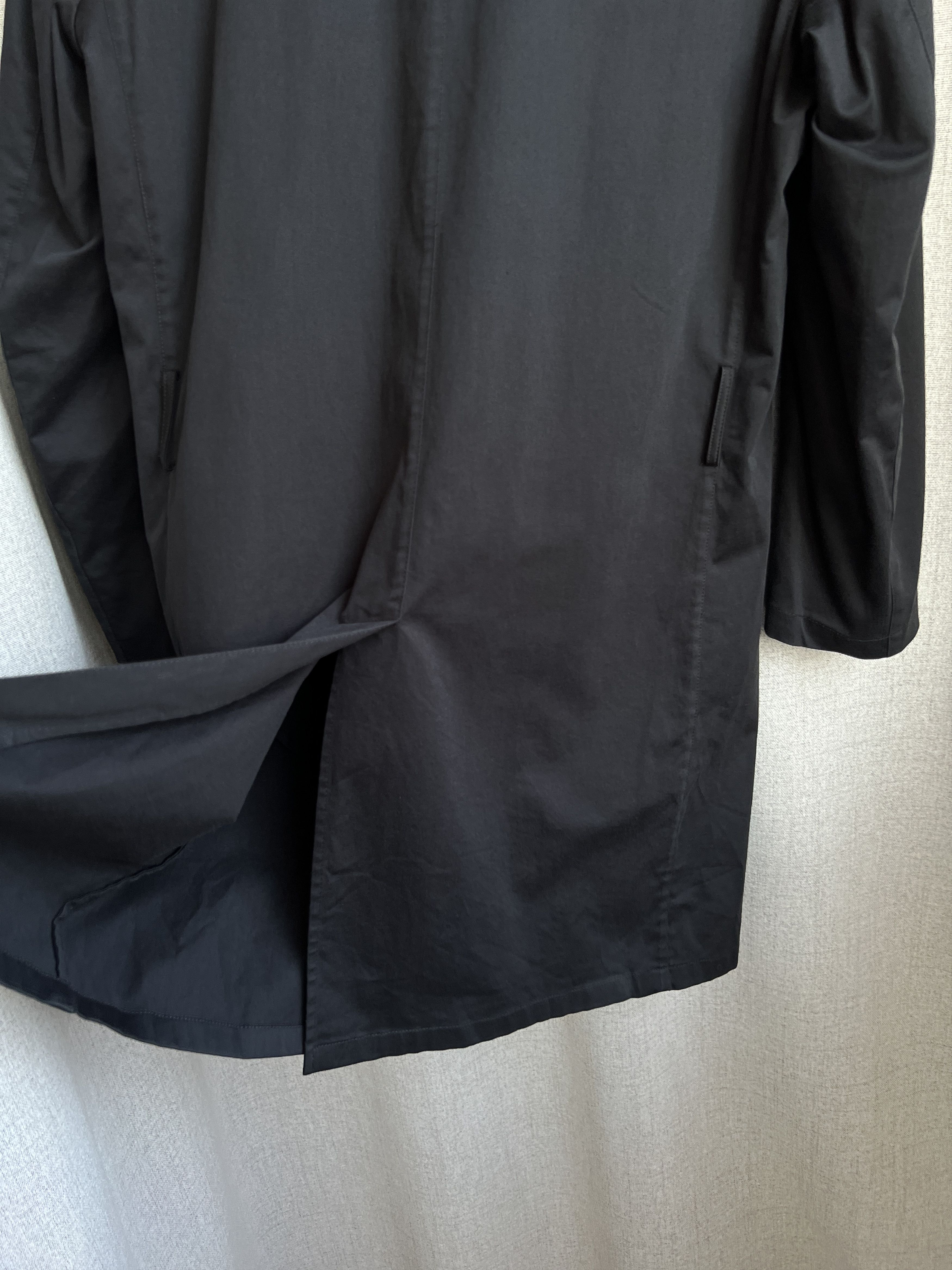 Herno Vintage Herno Black Belted Coat Jacket Size US M / EU 48-50 / 2 - 9 Thumbnail