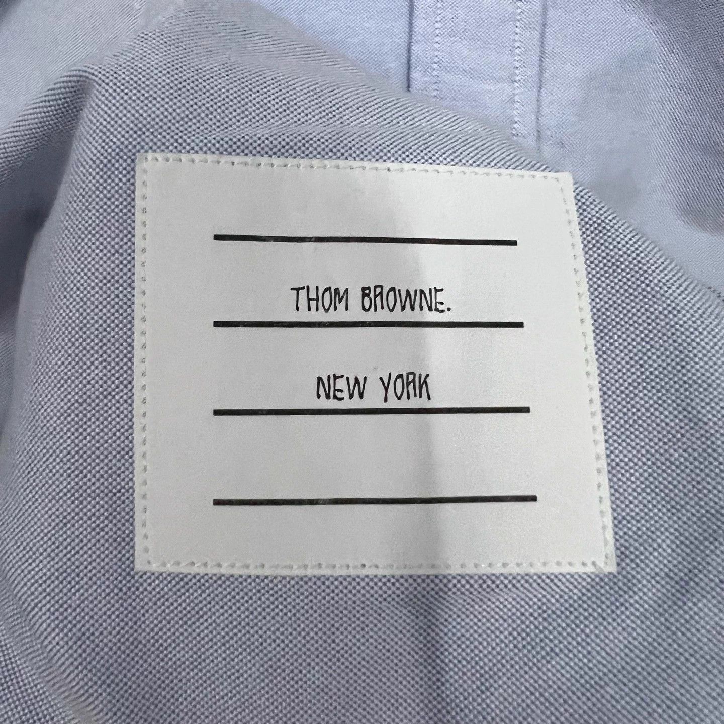 Thom Browne Thom Browne TB light blue shirt-style long sleeve dress 38 Size XS / US 0-2 / IT 36-38 - 2 Thumbnail
