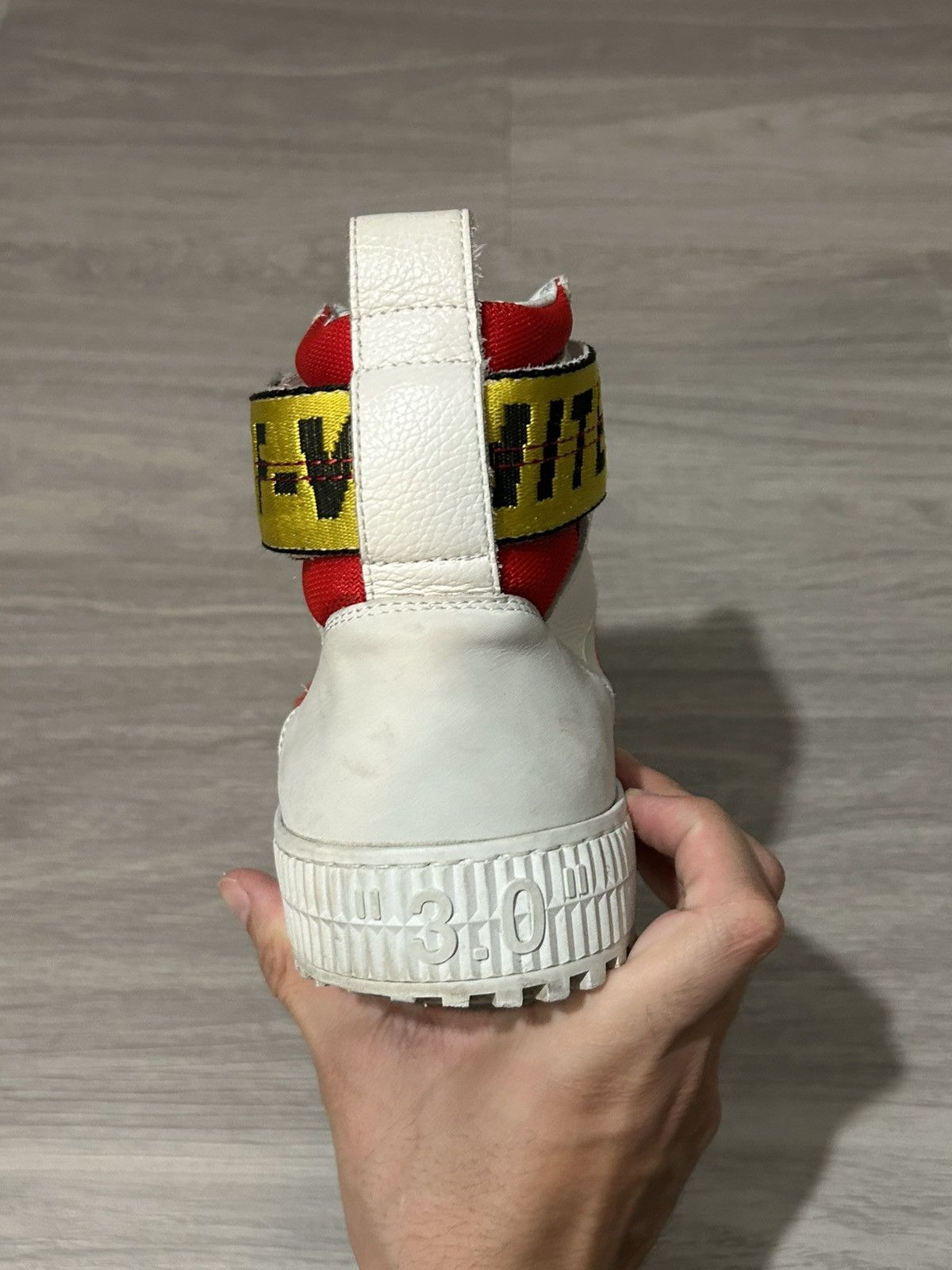 Off-White Virgil Abloh Off-White 3.0 High Arrows Sneaker Size 9 Size US 9 / EU 42 - 15 Thumbnail