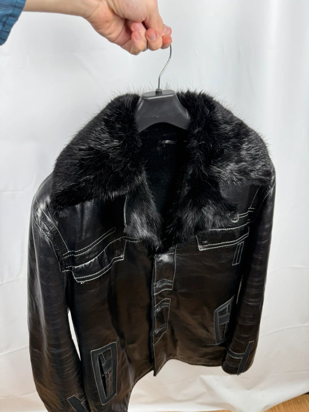 Other Ambrossio Genuine Leather Men Coat Warm size 50 Size US M / EU 48-50 / 2 - 11 Thumbnail