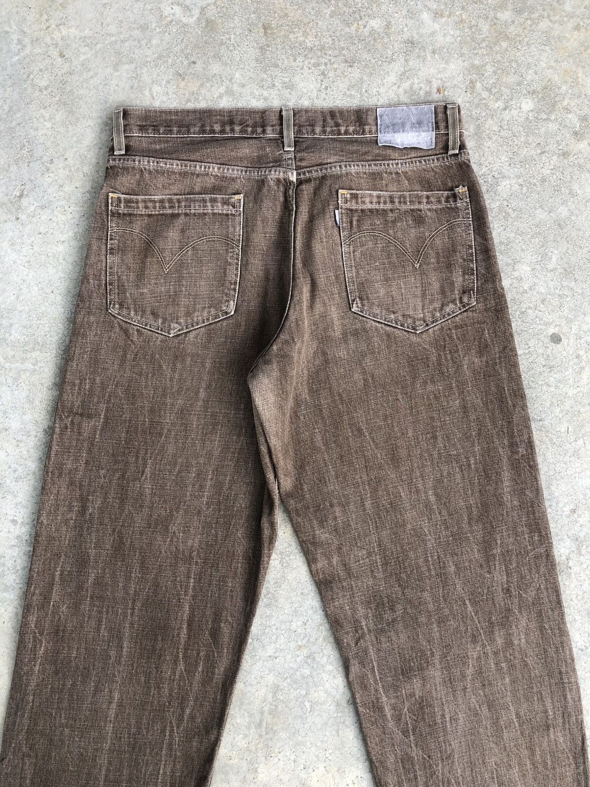 Levi's Baggy Levi’s Silvertab Distressed Jeans Size US 35 - 8 Thumbnail