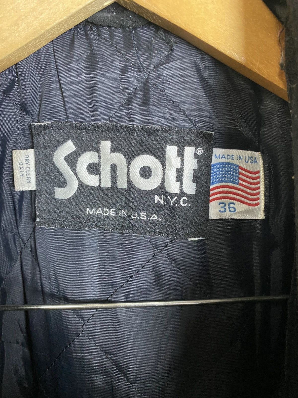 Schott Vintage Schott NYC Wool Overcoat Size US M / EU 48-50 / 2 - 10 Thumbnail