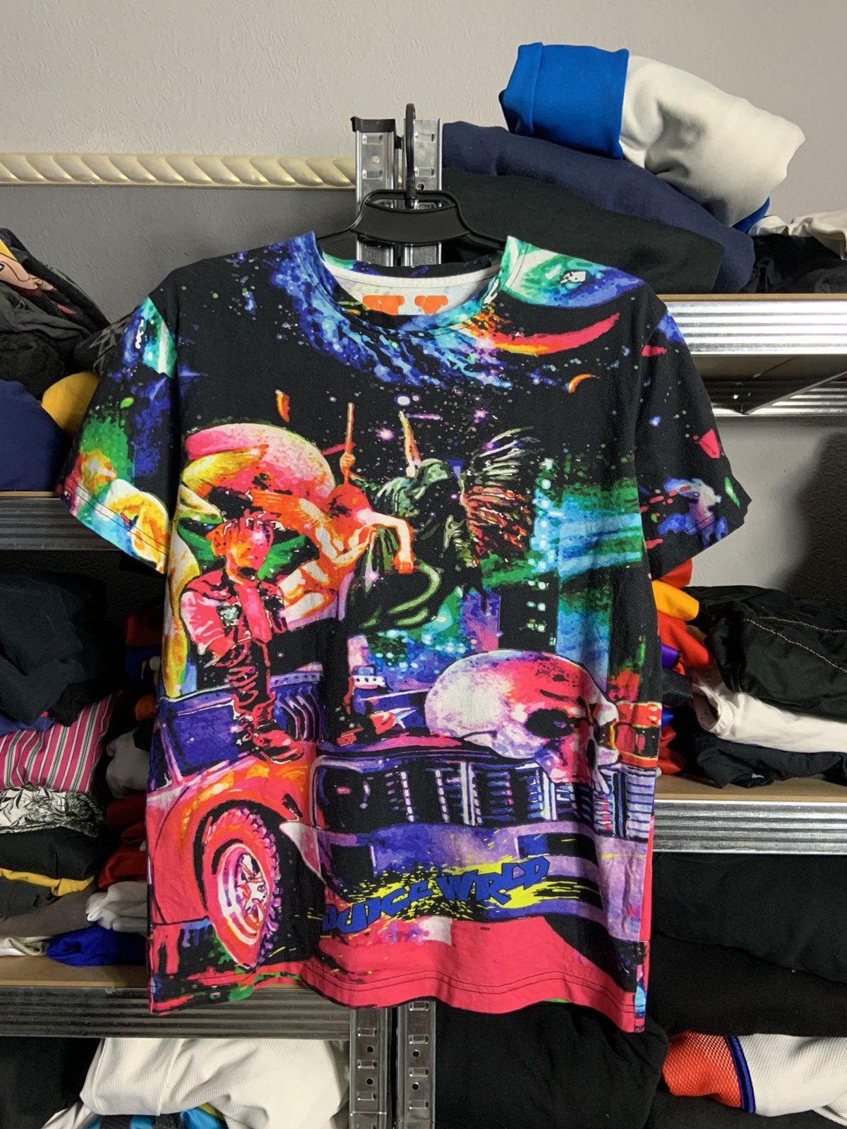 Vlone Vlone Juice Wrld Galaxy 999 TShirt Size M Grailed