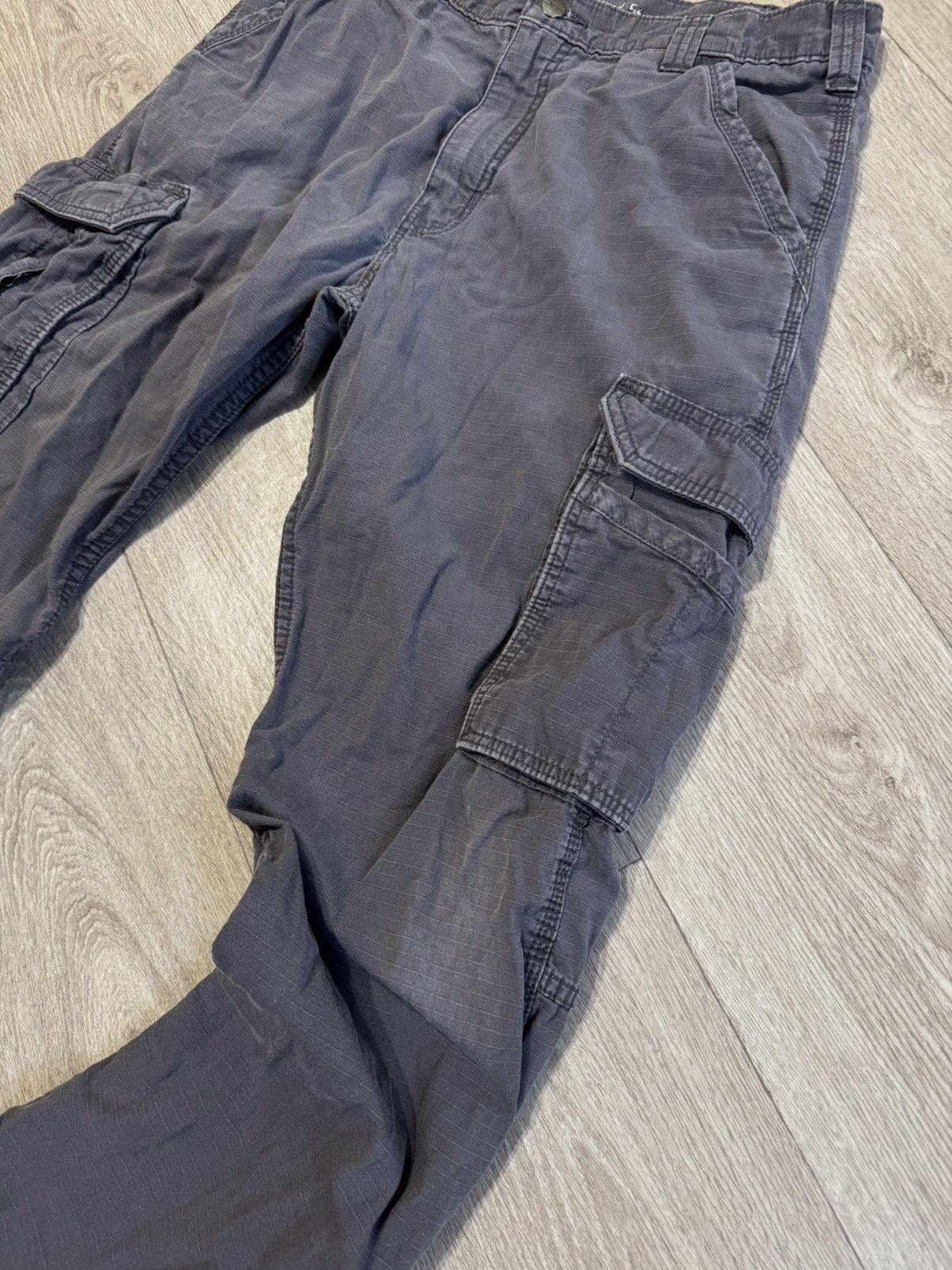 Carhartt 🔷Vintage Carhartt Y2K Distressed Cargo Pants🔷 Size US 34 / EU 50 - 4 Thumbnail