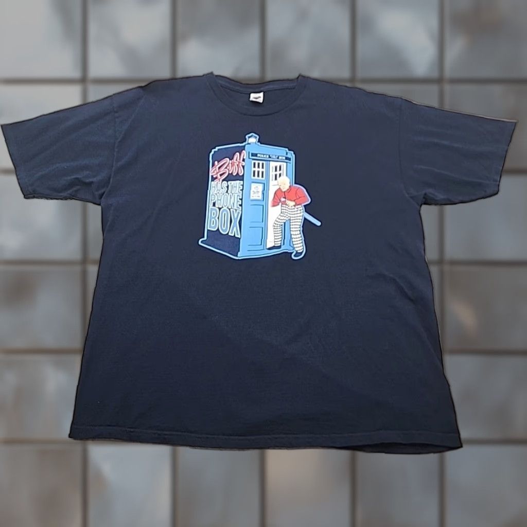 Vintage VINTAGE Tee Fury Graphic Tee Shirt Mens XL Back To The Future Biff Mash Up Short Sleeve Shirt Size US XL / EU 56 / 4 - 1 Thumbnail