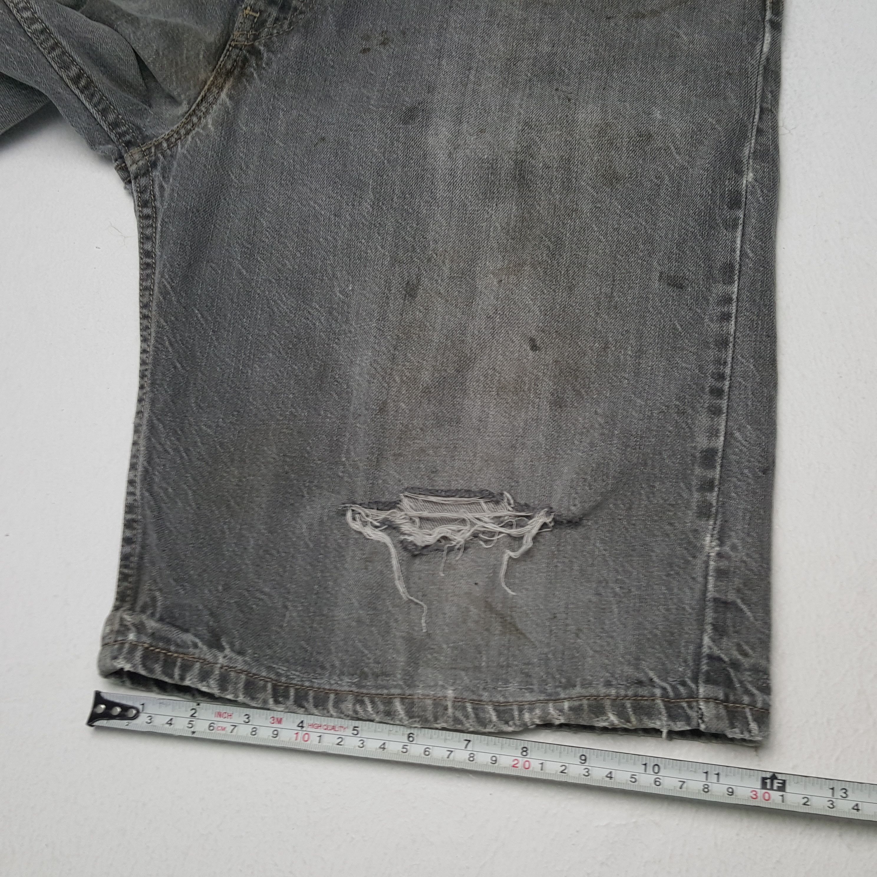 Levi's × Vintage Vintage LEVI'S American Style Distressed Shorts Jeans Size US 36 / EU 52 - 8 Thumbnail