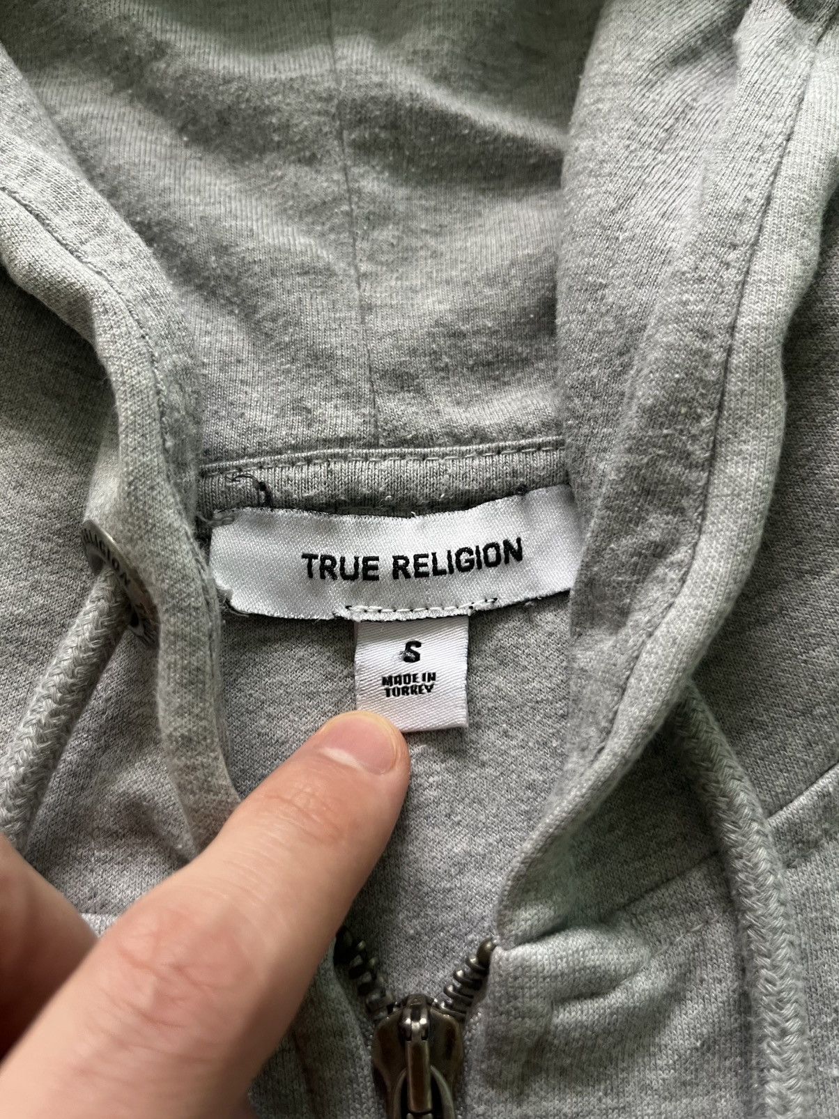 True Religion True Religion Zip Hoodie Vintage Streetwear Japanese Style Size US S / EU 44-46 / 1 - 8 Thumbnail