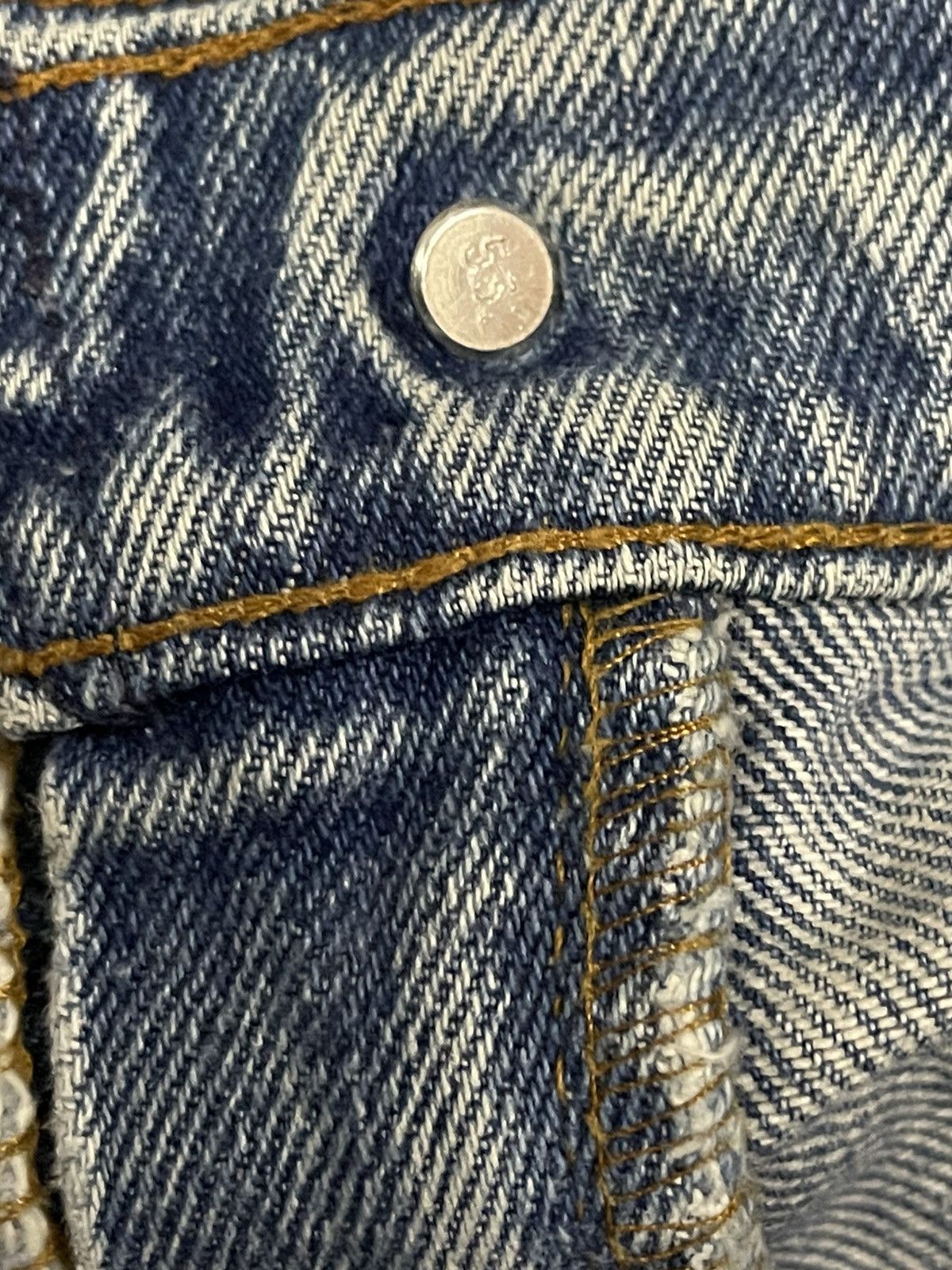Levi's Vintage Levis 501 Blue Wash Destroyer Distressed Jeans Size US 30 / EU 46 - 8 Thumbnail