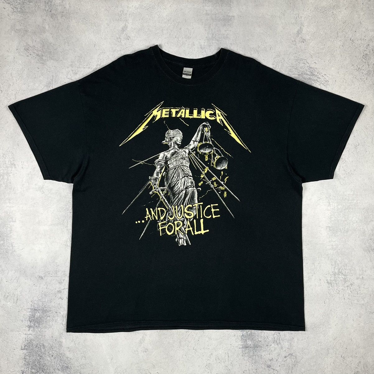 Band Tees Vintage Metallica And Justice for All album band tee 90’s Size US XXL / EU 58 / 5 - 2 Thumbnail