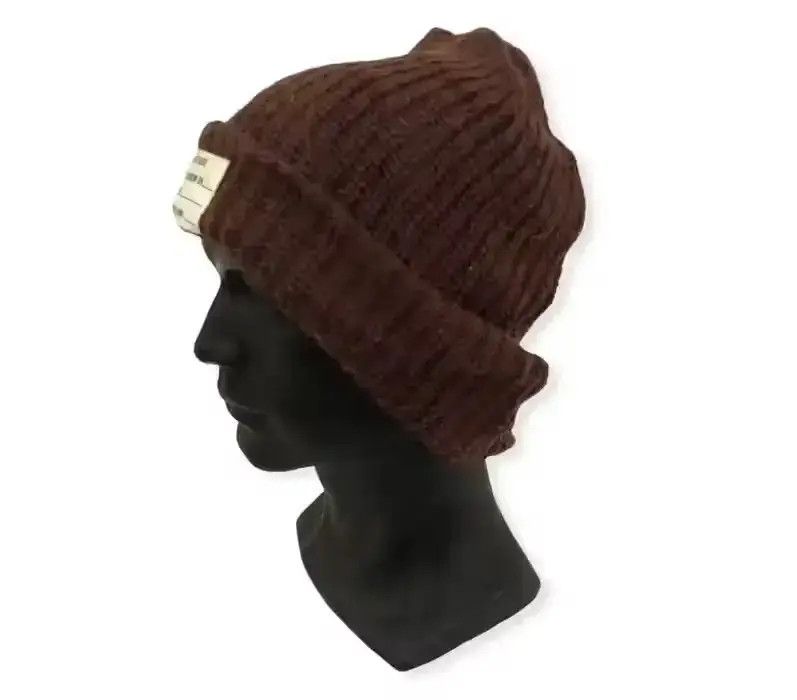 Japanese Brand × Ships Jet Blue Ships Jet Blue Plain Beanie Hat Size ONE SIZE - 2 Thumbnail