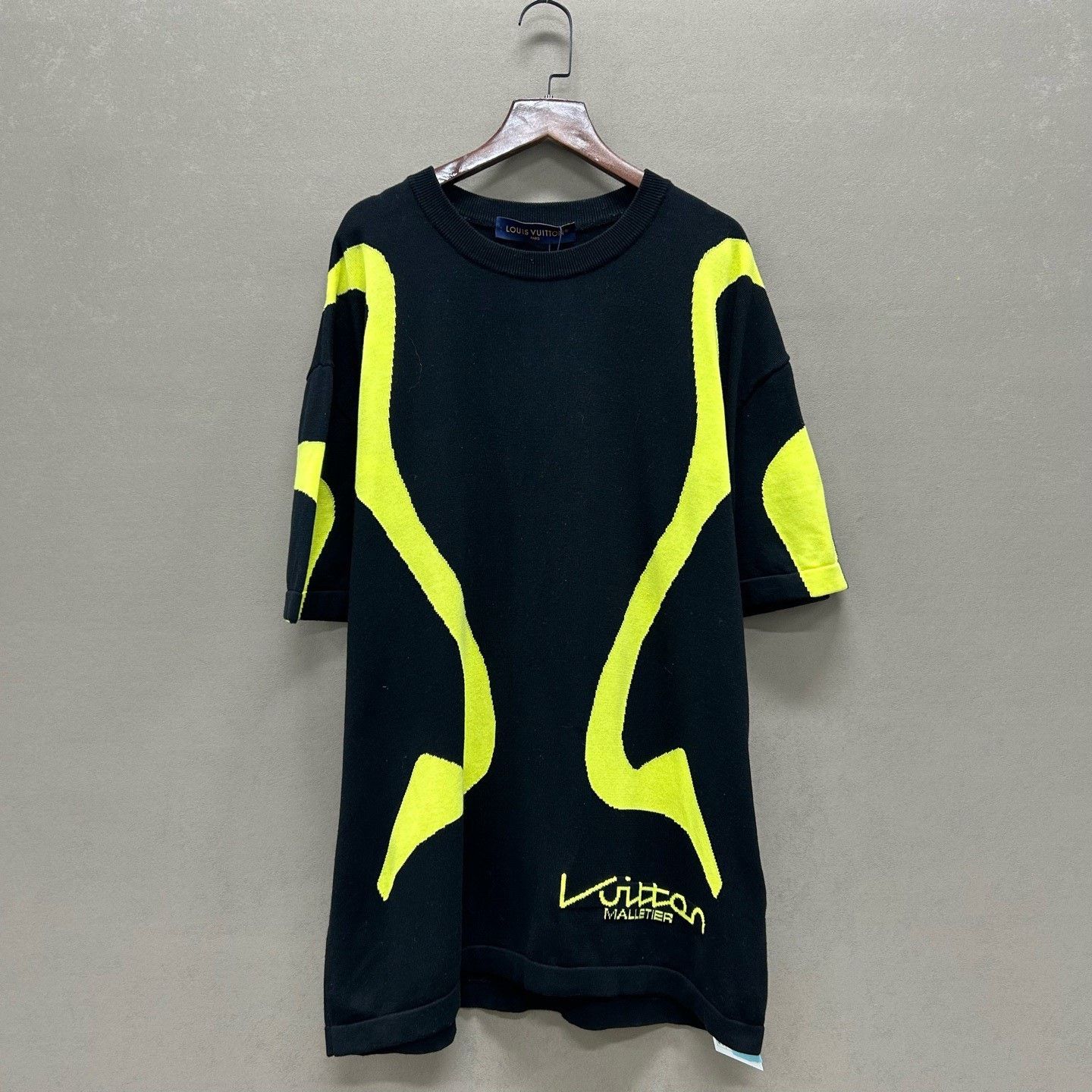 Louis Vuitton Louis Vuitton Line Intarsia Knit Short-Sleeve Size US M / EU 48-50 / 2 - 1 Thumbnail