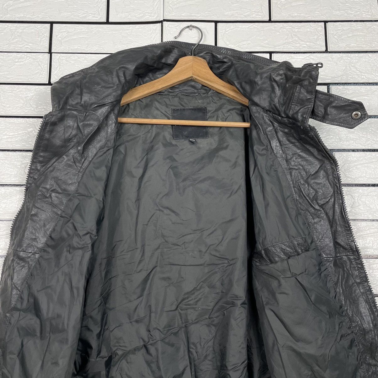 Japanese Brand Meters/Bonwe Leather Jacket Size US M / EU 48-50 / 2 - 13 Thumbnail