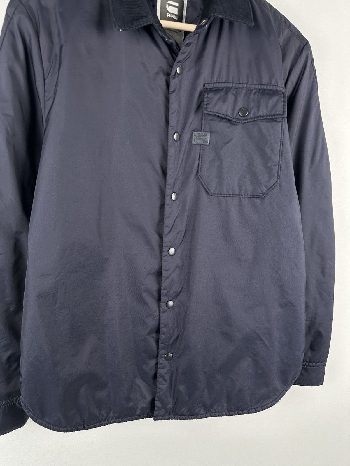 G-Star G star Raw Davin Padded Overshirt Jacket Size US L / EU 52-54 / 3 - 6 Thumbnail