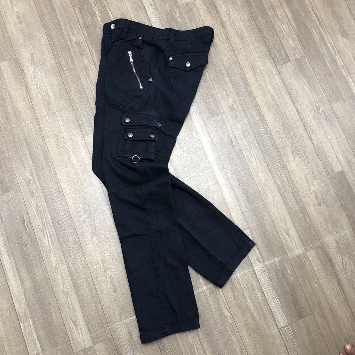 Hysteric Glamour × Japanese Brand × Seditionaries Rare Vintage Semantic Design Julius7 Gas Mask Jeans 1990s Size US 30 / EU 46 - 7 Thumbnail