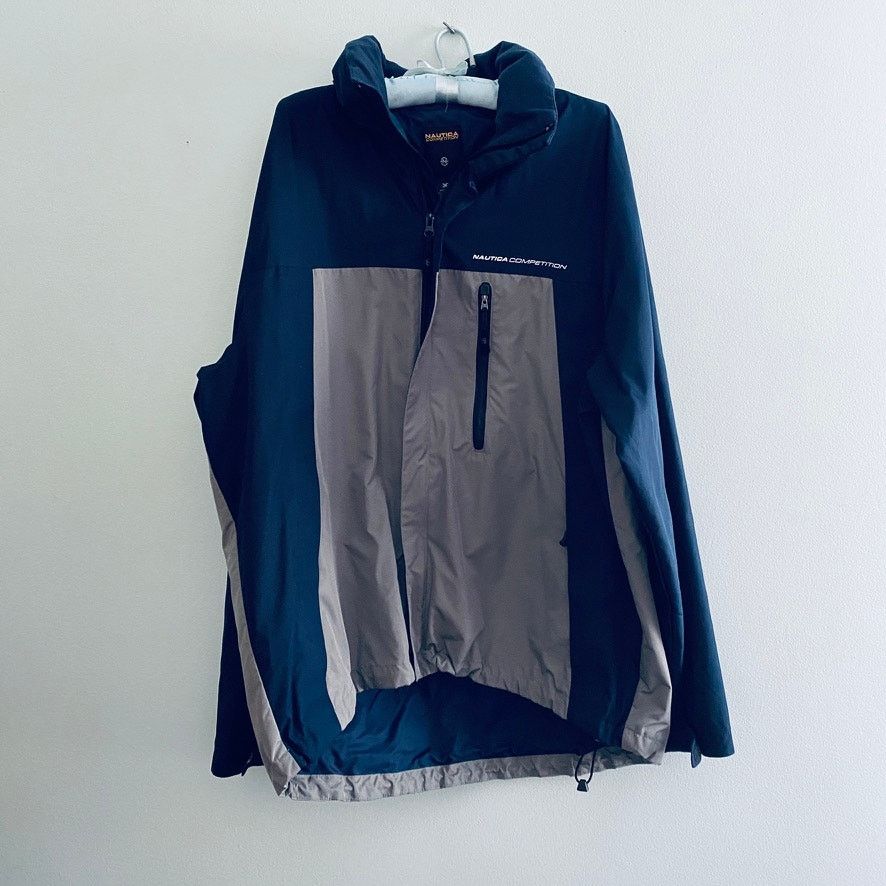 Nautica Nautica Competition navy windbreaker jacket Size US XL / EU 56 / 4 - 2 Thumbnail