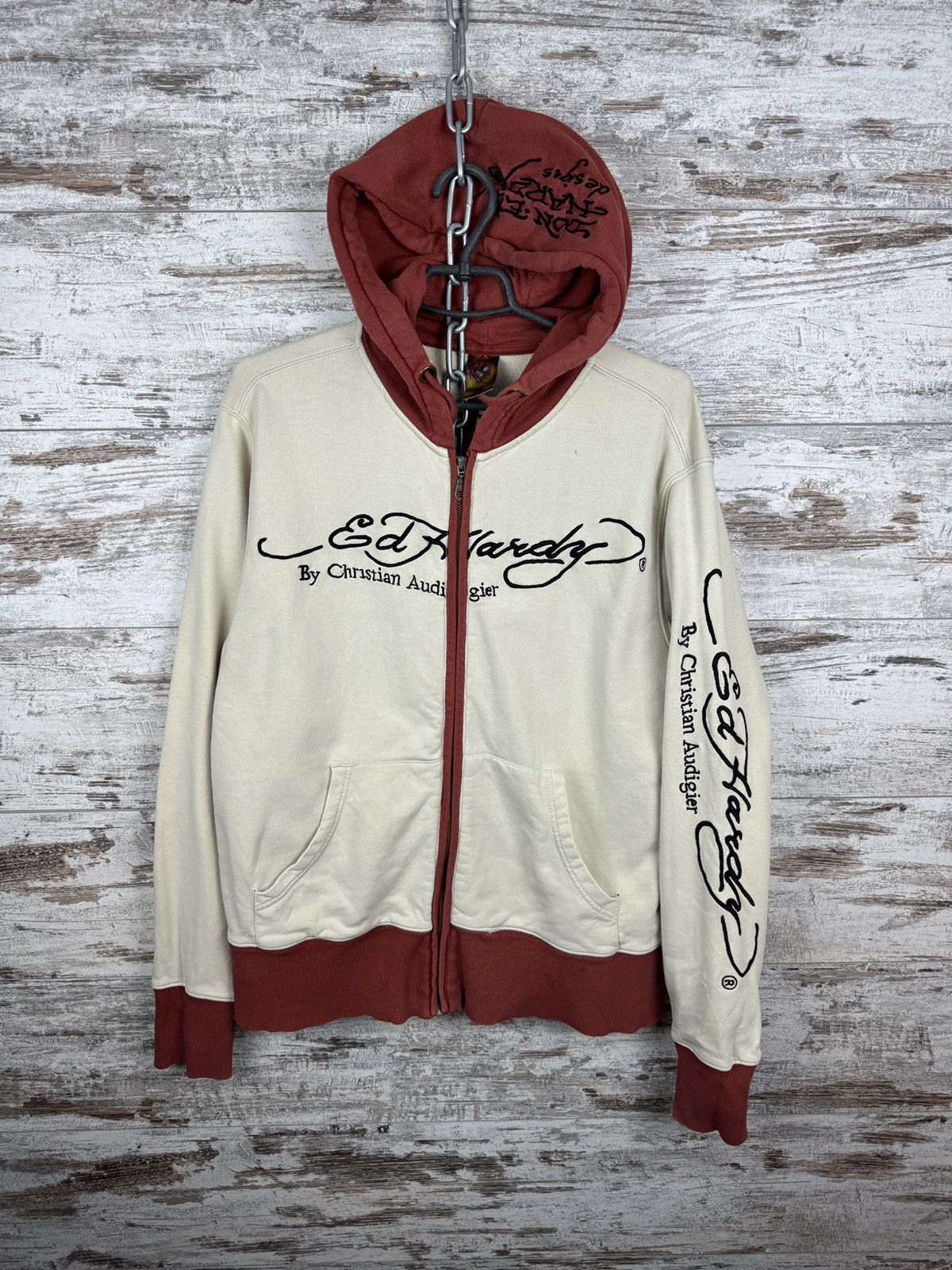 Christian Audigier Vintage Ed Hardy by Christian Audigier Zip Hoodie jacket Size US S / EU 44-46 / 1 - 2 Thumbnail