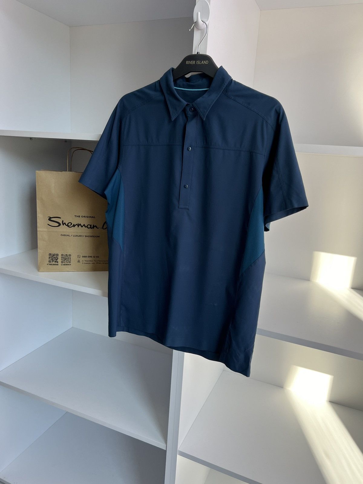 Arc'teryx × Vintage Vintage Arc'teryx Blue tee Size US S / EU 44-46 / 1 - 3 Thumbnail