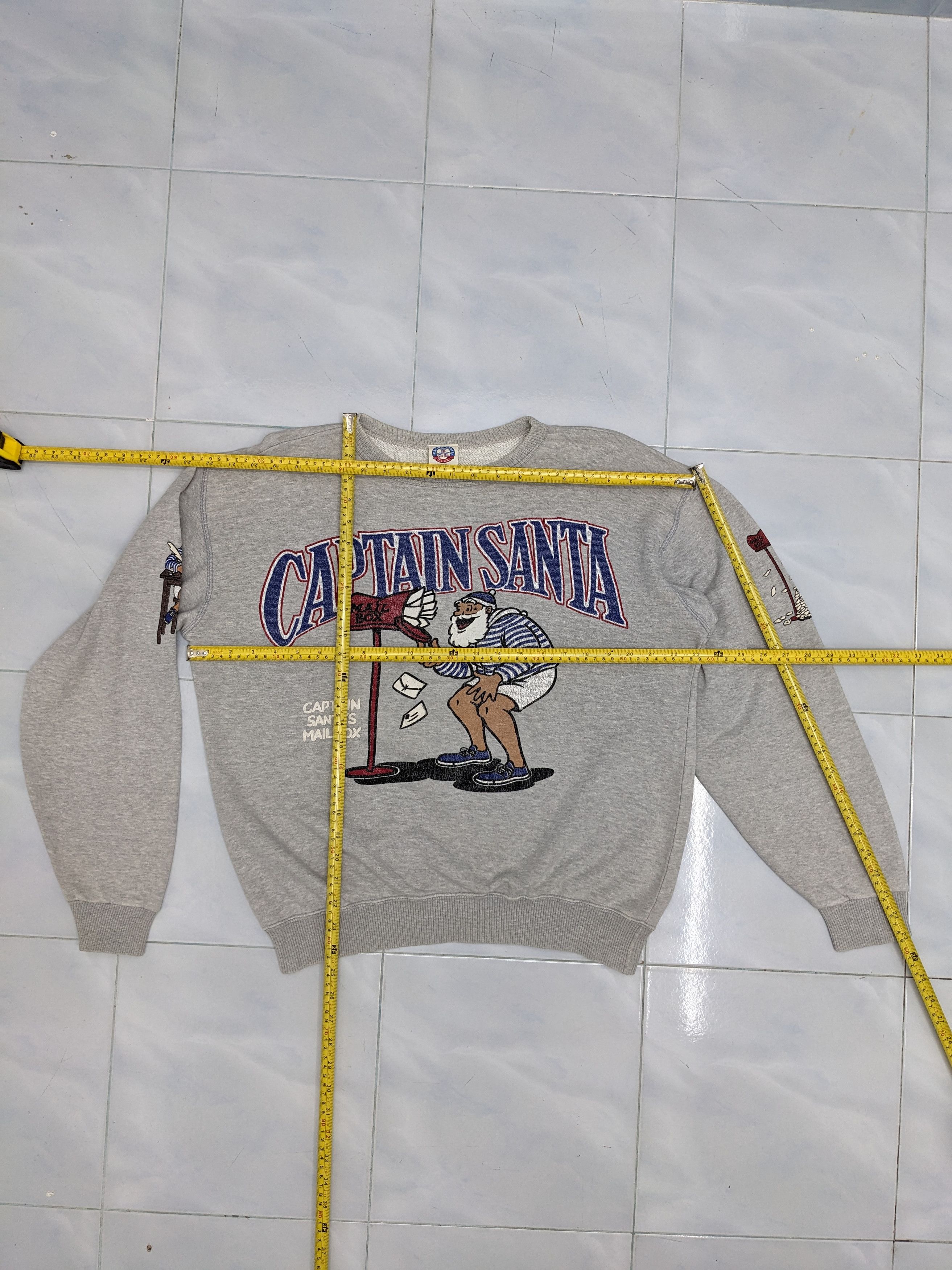 Captain Santors VINTAGE JAPANESE BRAND CAPTAIN SANTA CLUB SWEATSHIRT Size US M / EU 48-50 / 2 - 10 Thumbnail