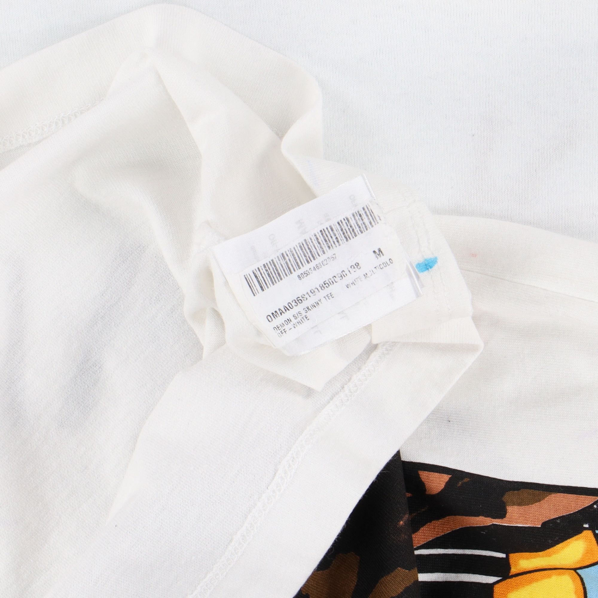 Off-White White Dondi Demon Graffiti Logo T-Shirt Size M / US 6-8 / IT 42-44 - 9 Thumbnail