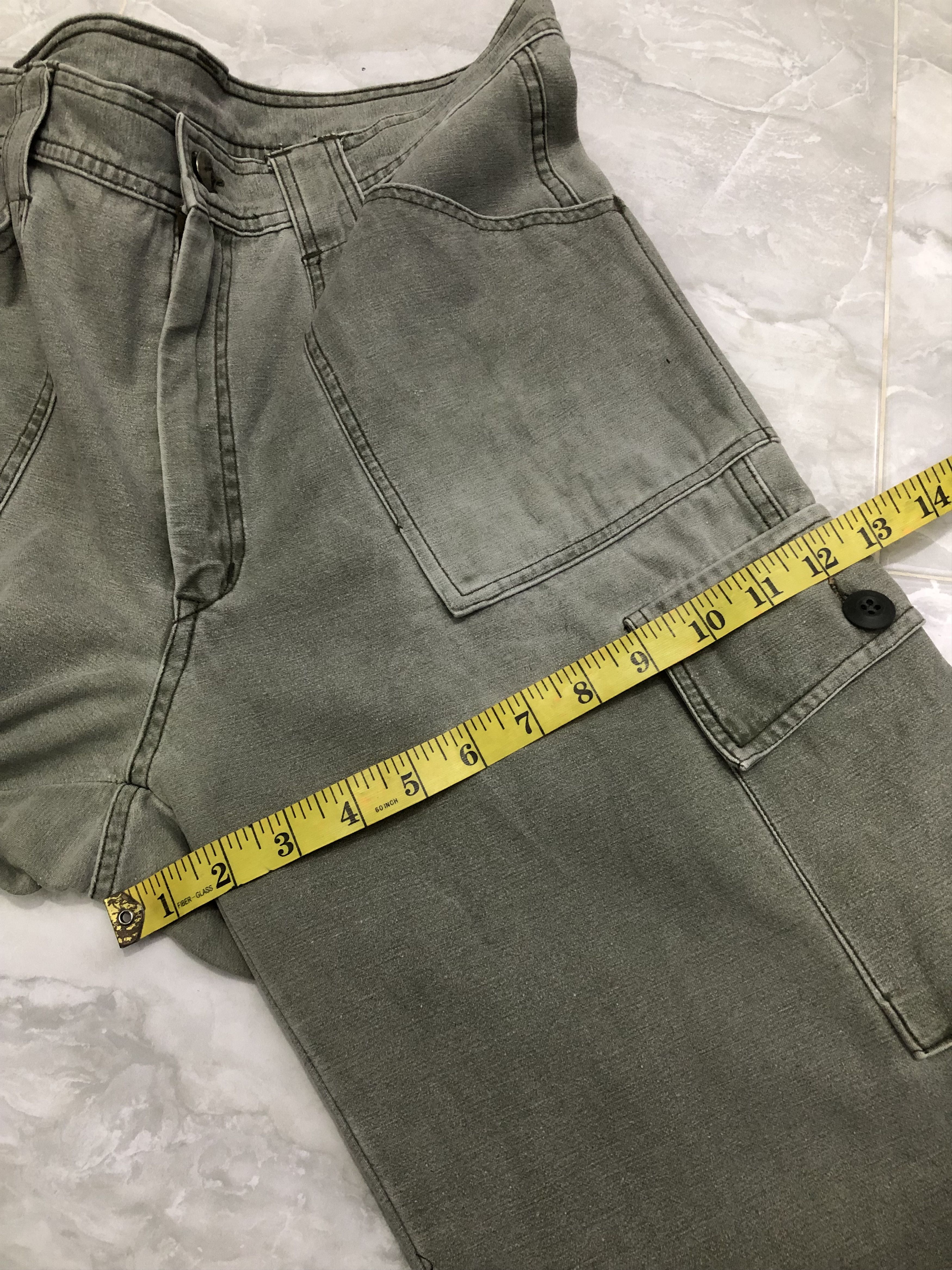Japanese Brand Win Arrow 3Q Style Japanese Military Cargo Pants Size US 32 / EU 48 - 14 Thumbnail