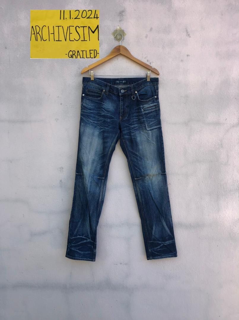 Japanese Brand Japanese Brand Halb Multiy Pocket Jeans Size US 33 - 2 Thumbnail