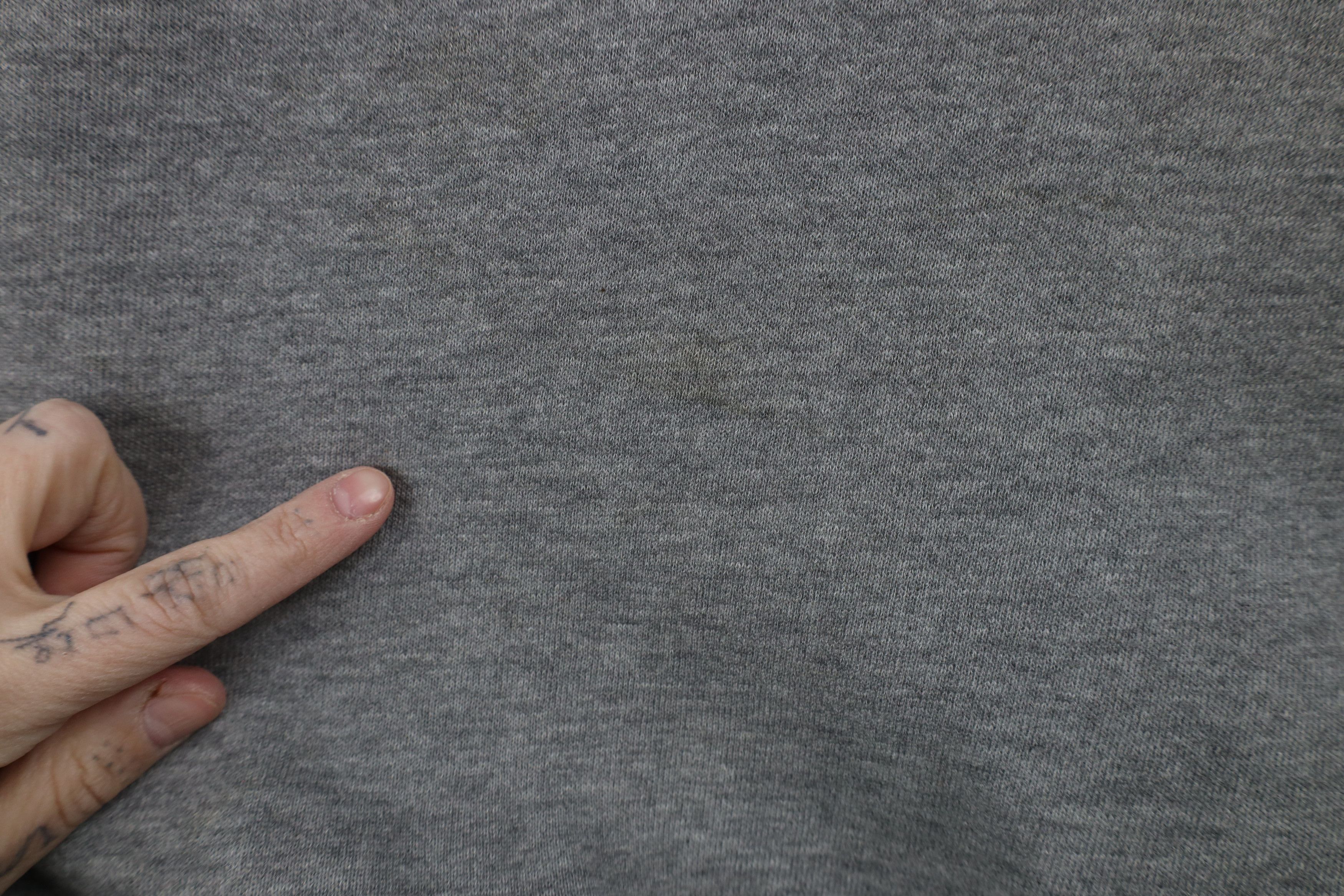 Vintage Vintage 90s Streetwear Crewneck Sweatshirt Heather Gray USA Size US XL / EU 56 / 4 - 4 Thumbnail