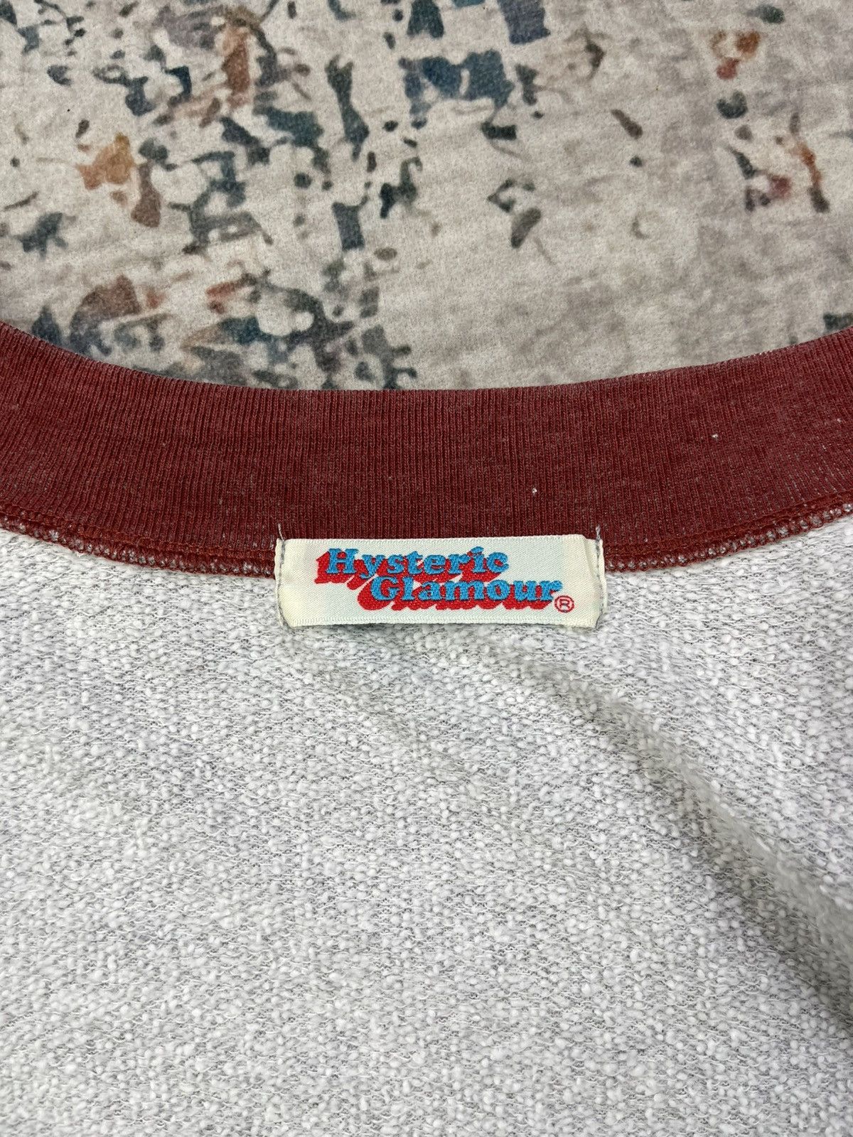 Hysteric Glamour Vtg 90s Hysteric Glamour University Zipper Sweatshirt Size US S / EU 44-46 / 1 - 12 Thumbnail