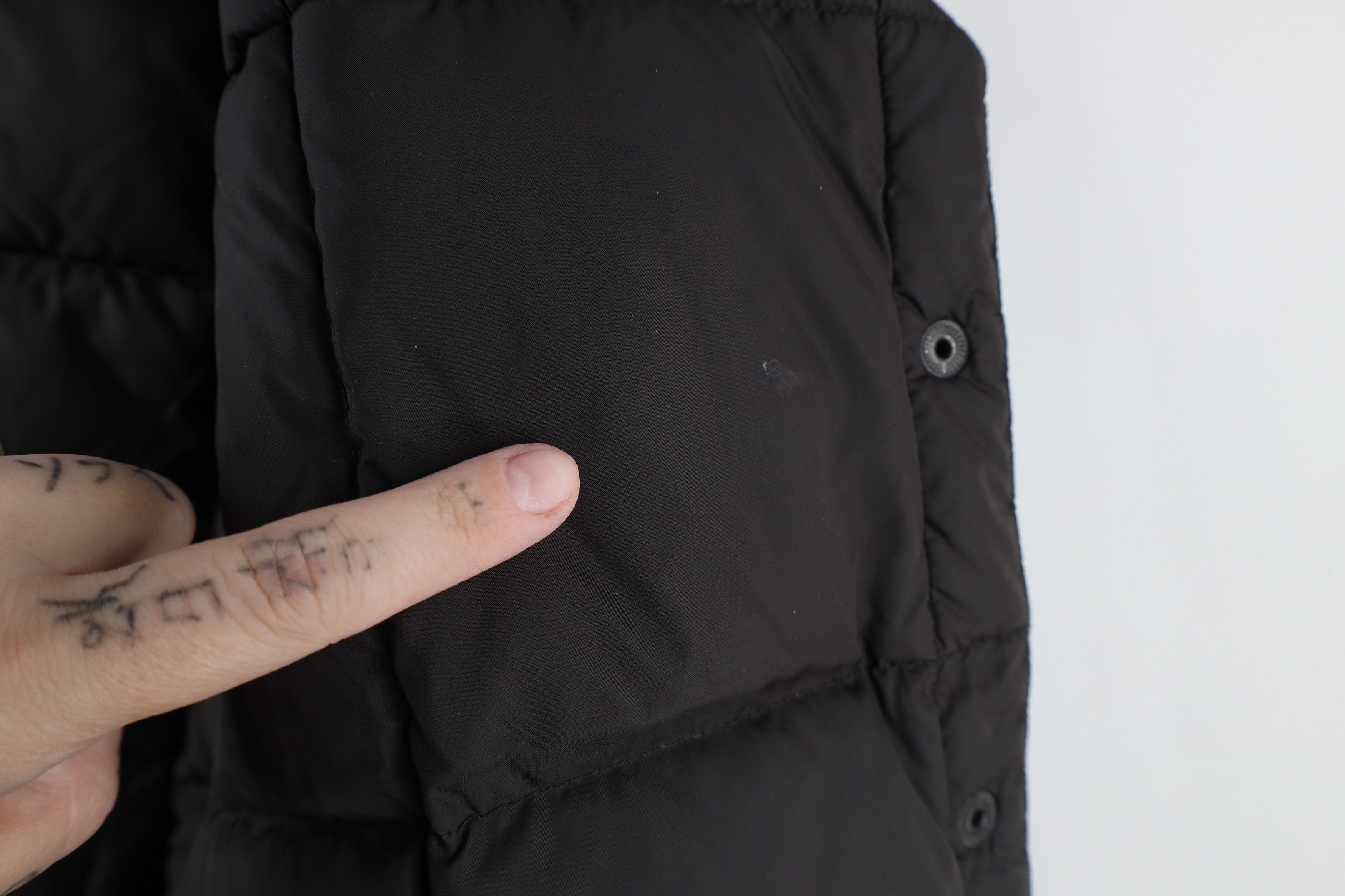 Lands' End × Vintage Vintage Lands End Down Fill Puffer Vest Jacket Dark Brown Size S / US 4 / IT 40 - 10 Thumbnail