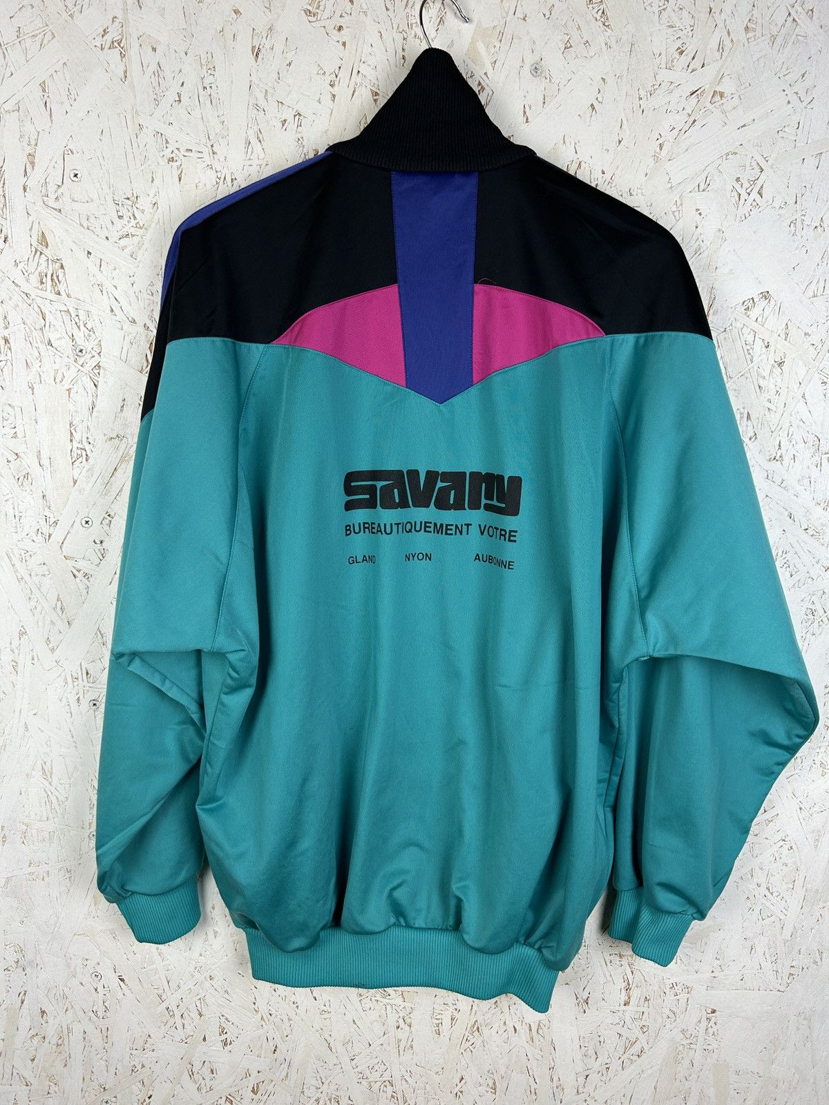 Adidas 90s Adidas FC Stade Nyonnais Switzerland Track Jacket XL Size US XL / EU 56 / 4 - 7 Thumbnail