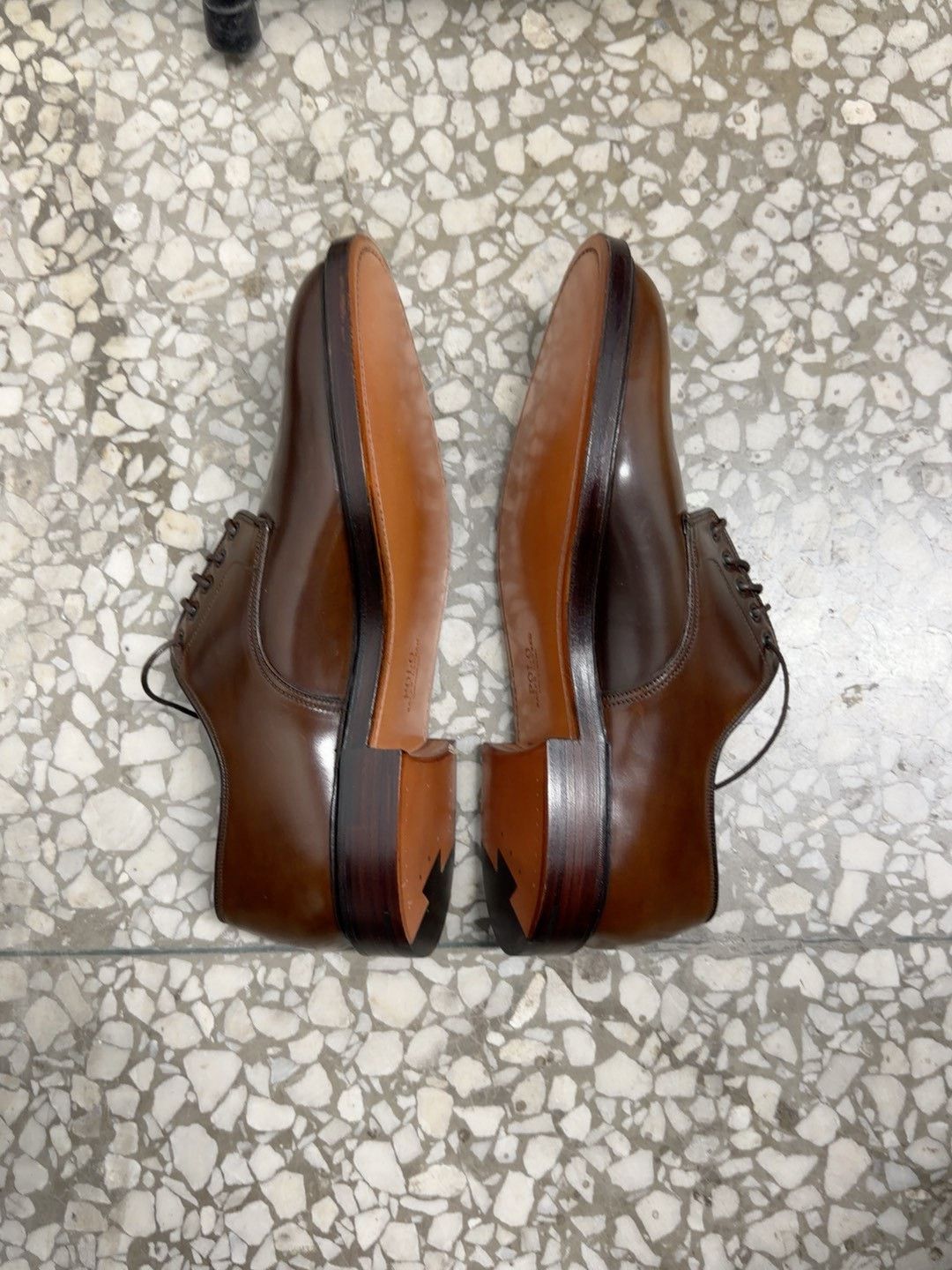 Ralph Lauren Ralph Lauren Rare Color Shell Cordovan PTB Size US 10 / EU 43 - 1 Thumbnail