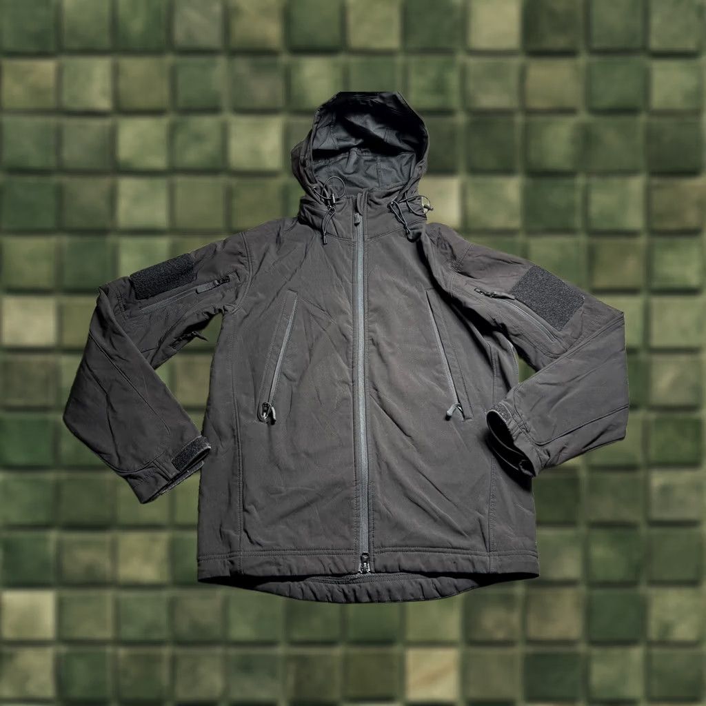 Vintage Condors Jacket Summit Adult XS Black Softshell Hooded Tactical Concealed Carry Jacket Mens Size US XS / EU 42 / 0 - 1 Thumbnail