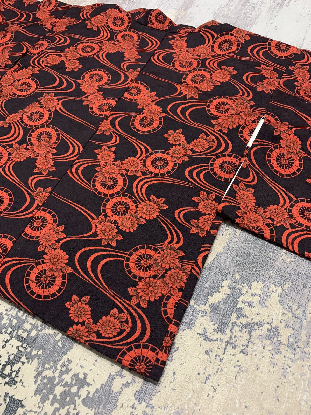 Japanese Brand Vintage Japanese Traditional Floral Pattern Kimono Size US L / EU 52-54 / 3 - 9 Thumbnail