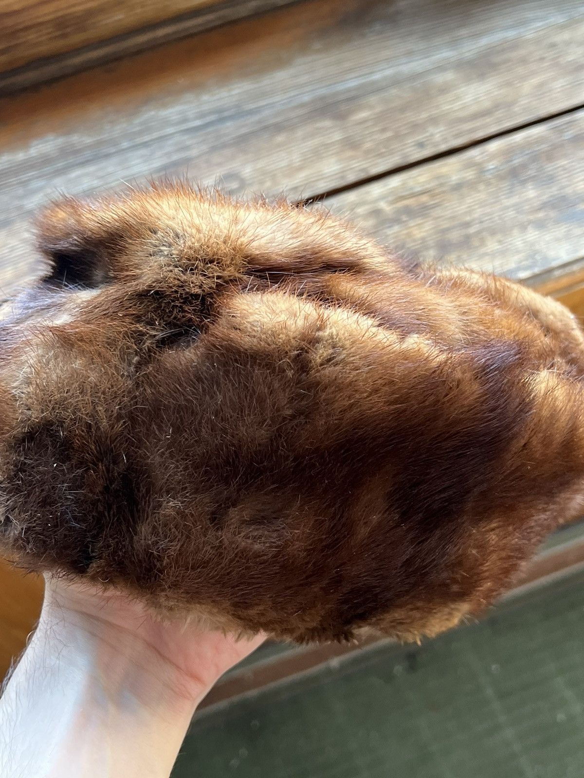 Vintage Vintage Ushanka Trapper Hat Furry Mohair Fuzzy Fur Hat Size ONE SIZE - 6 Thumbnail