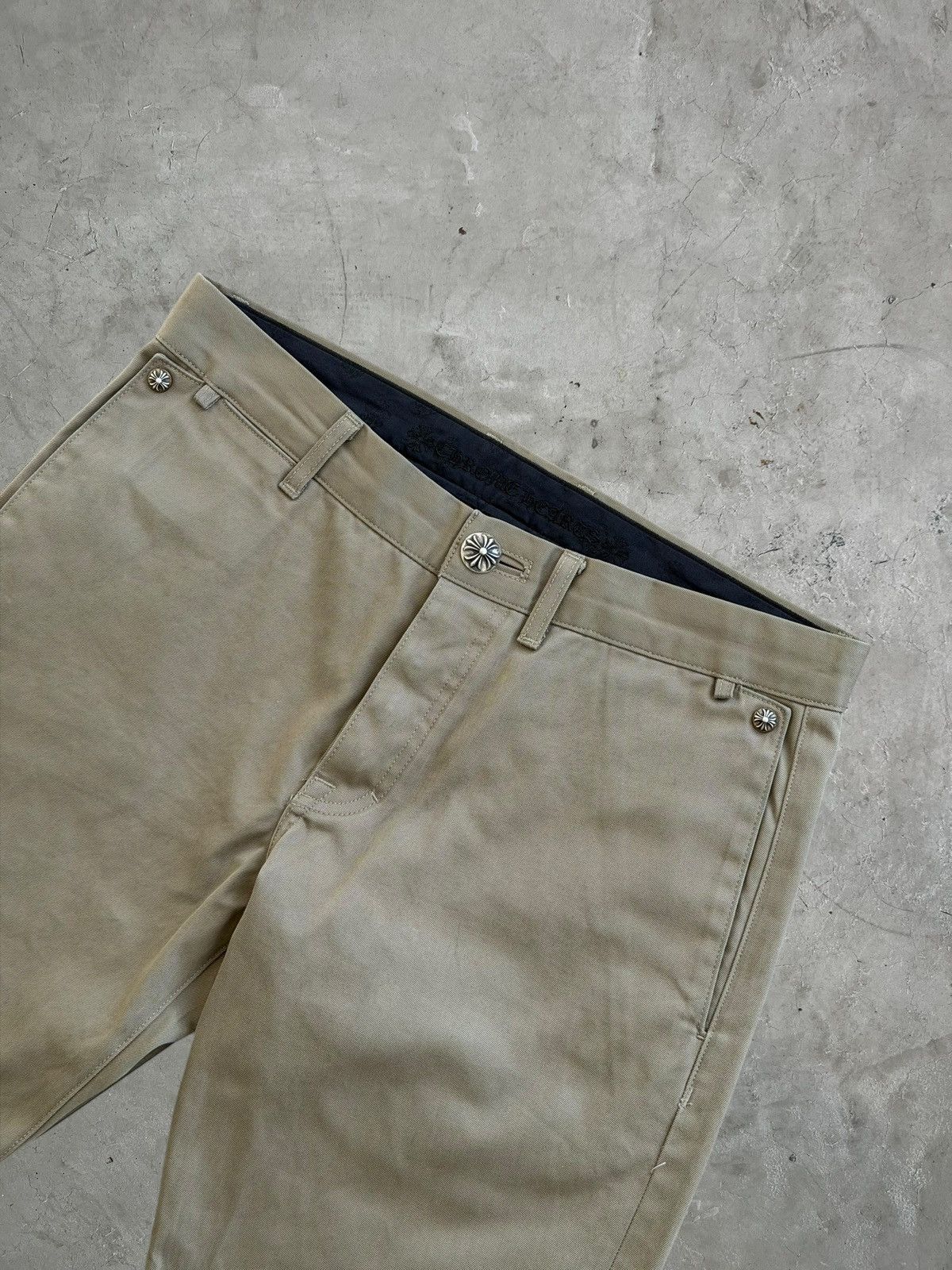 Chrome Hearts Chrome Hearts Khaki Chino Pants Size US 34 / EU 50 - 5 Thumbnail