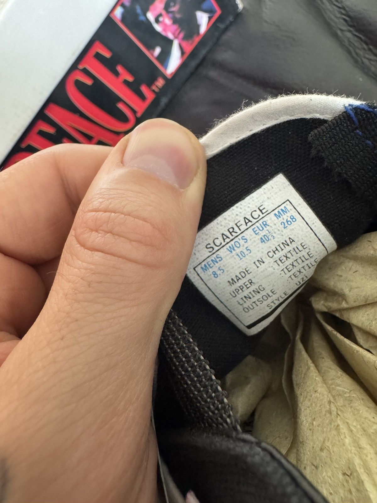 Vintage Vintage 04’ OG Scarface Movie Slip Ons Merch Low Top Shoes Size US 8.5 / EU 41-42 - 9 Thumbnail