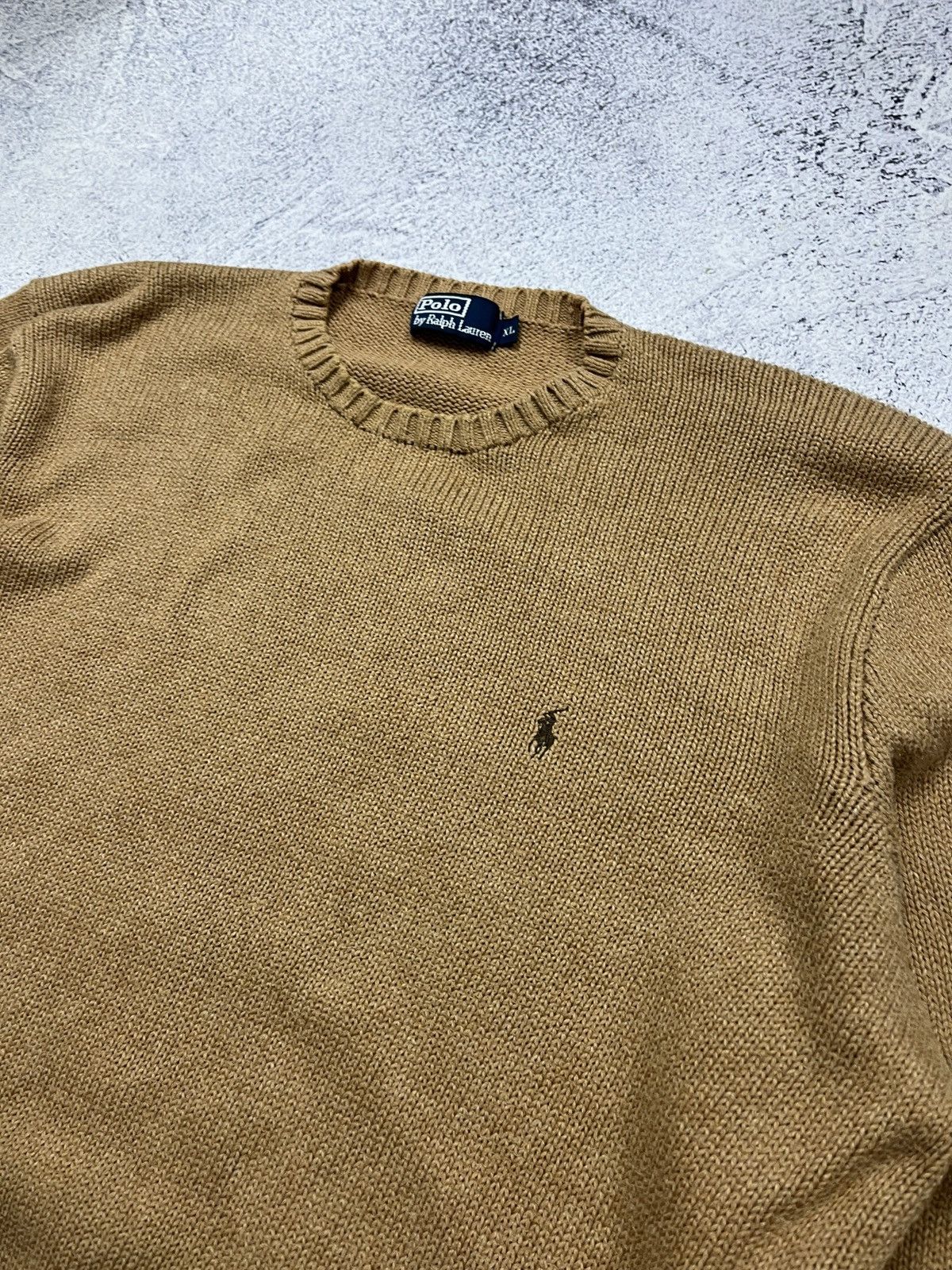 Polo Ralph Lauren Polo Ralph Lauren Vintage Sweater Knit Brown Old Money Y2k Size US XL / EU 56 / 4 - 7 Thumbnail