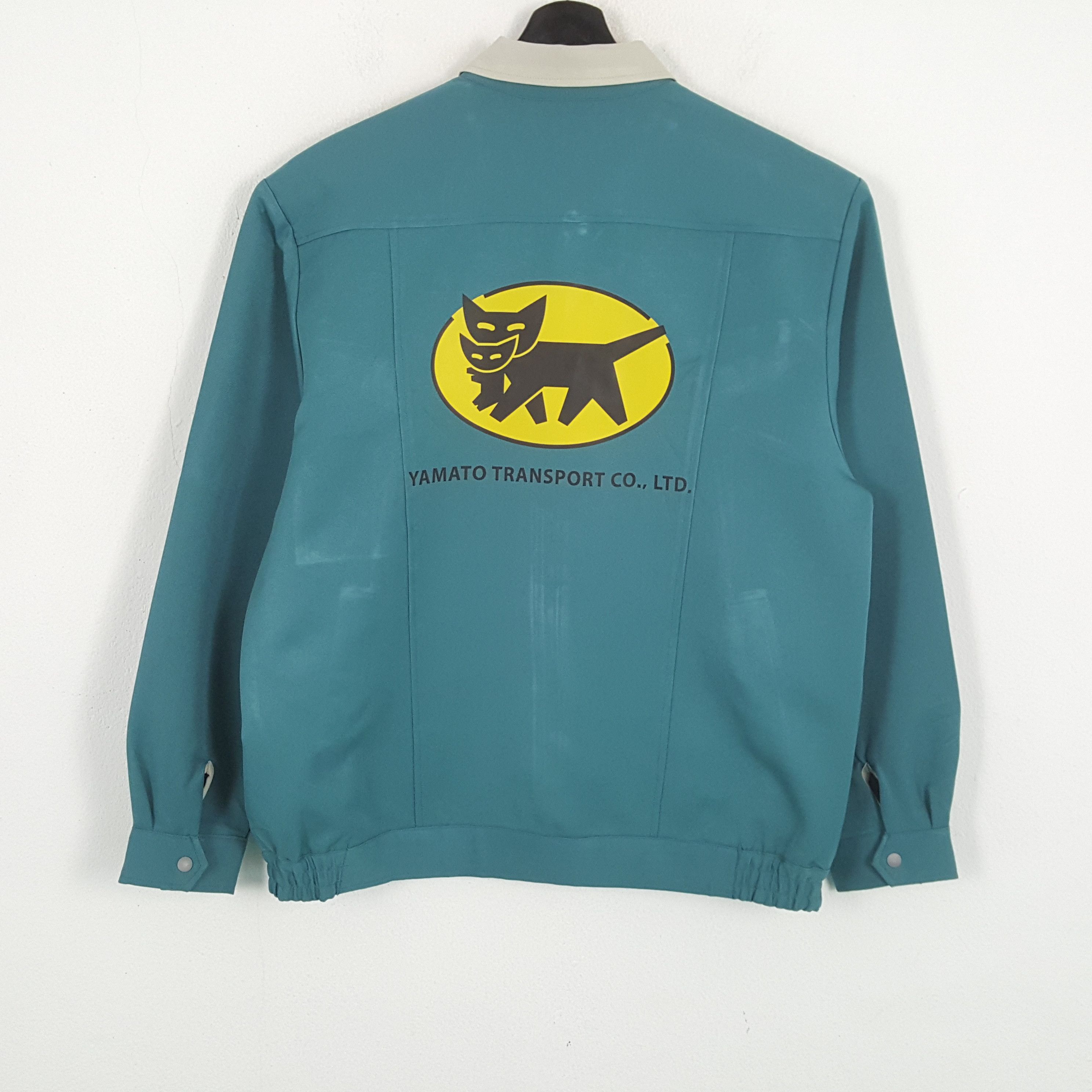 Japanese Brand × Vintage YAMATO TRANSPORT Japanese Workwear Custom Art Jacket Size US M / EU 48-50 / 2 - 1 Thumbnail