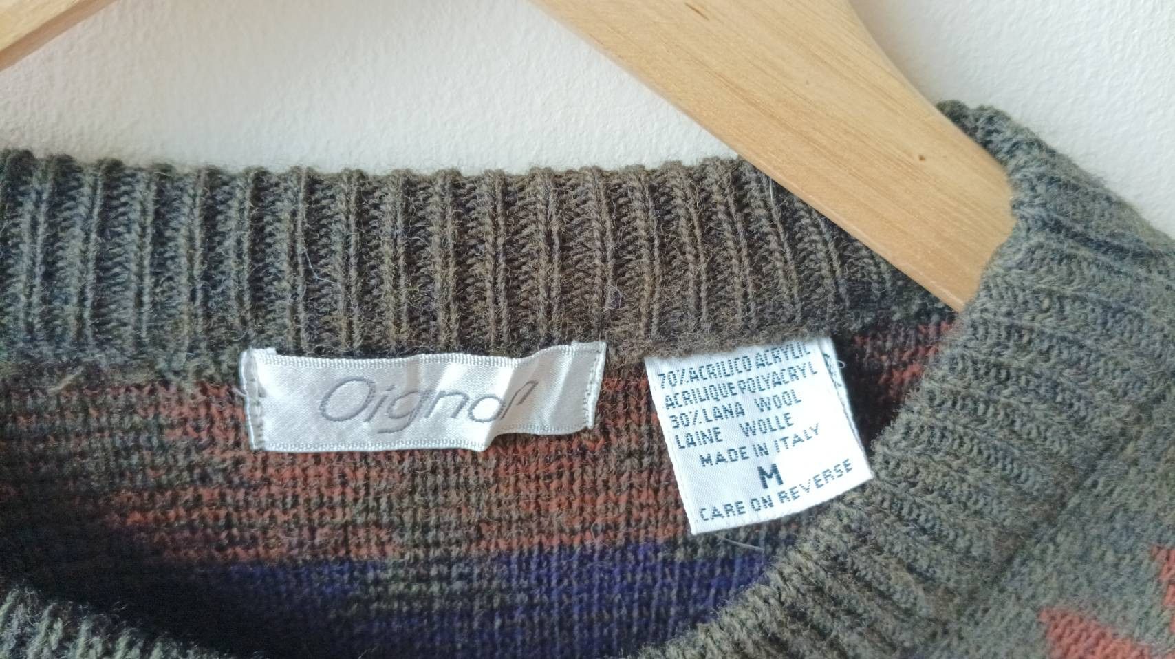 Vintage Vintage 90s Oignon Sweater Made in Italy Size US M / EU 48-50 / 2 - 3 Thumbnail