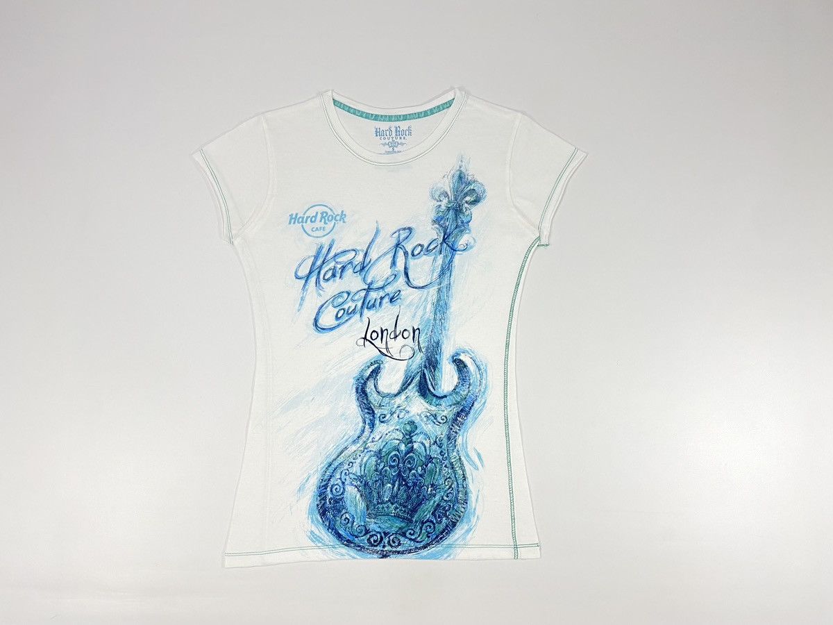 Hard Rock Cafe 🔥LASTDROP🔥 Y2K Hard Rock Cafe Couture London Guitar T-shirt Size S / US 4 / IT 40 - 7 Thumbnail