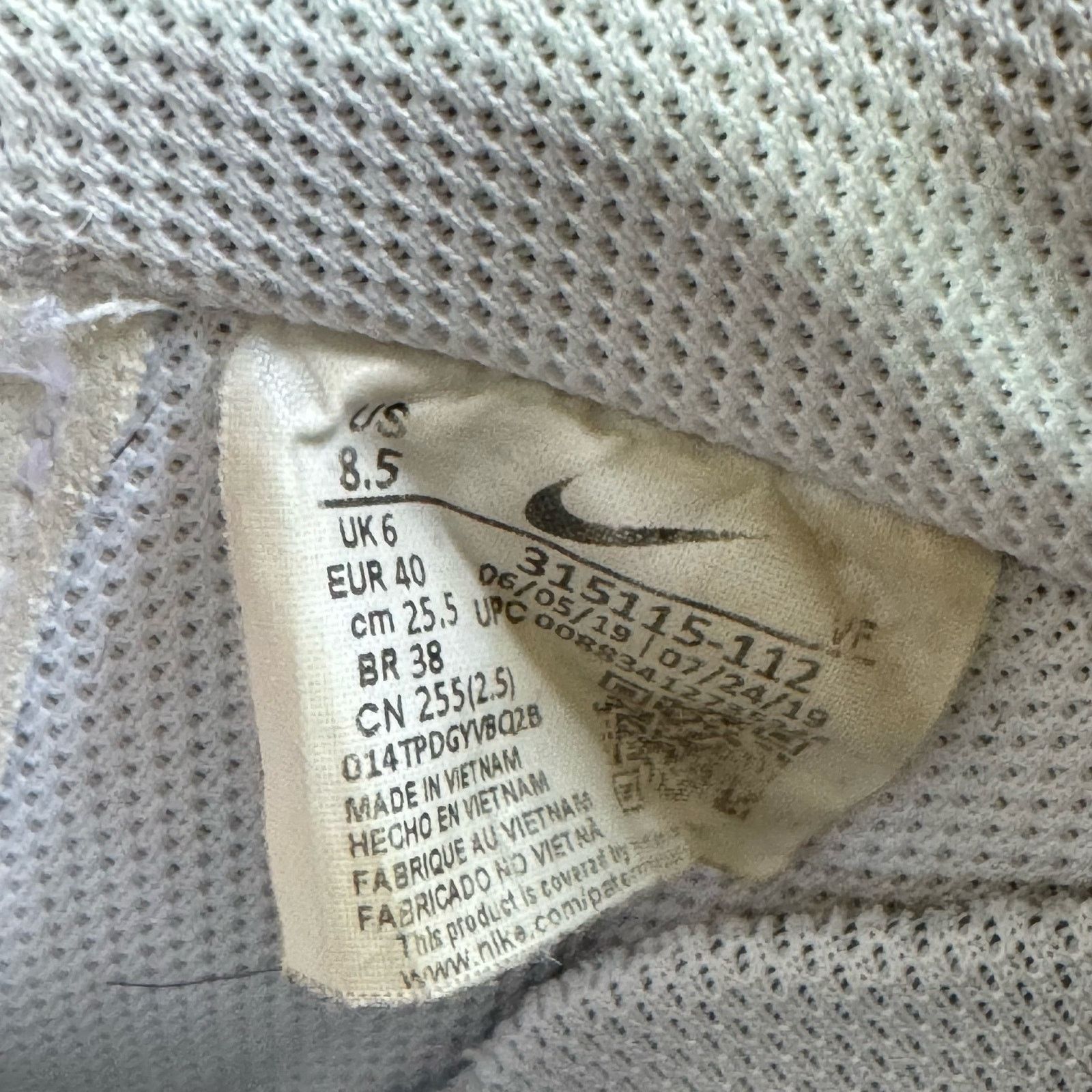 Nike Air Force 1 Women’s 8.5 All White Size US 8.5 / IT 38.5 - 5 Thumbnail