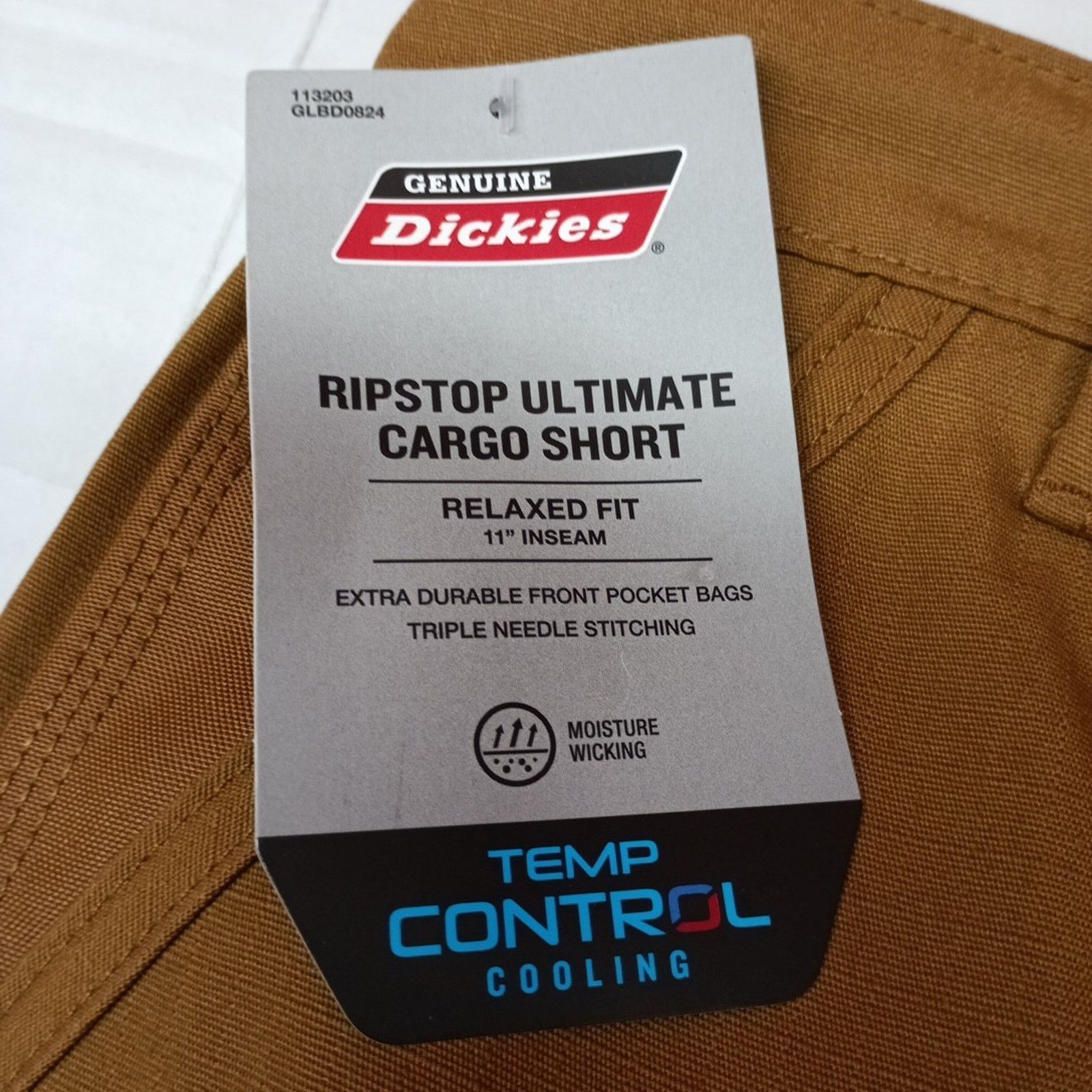 Dickies Dickies Ripstop Cargo Shorts Men’s Size 40 Brown Relaxed Fit Size US 40 / EU 56 - 2 Thumbnail