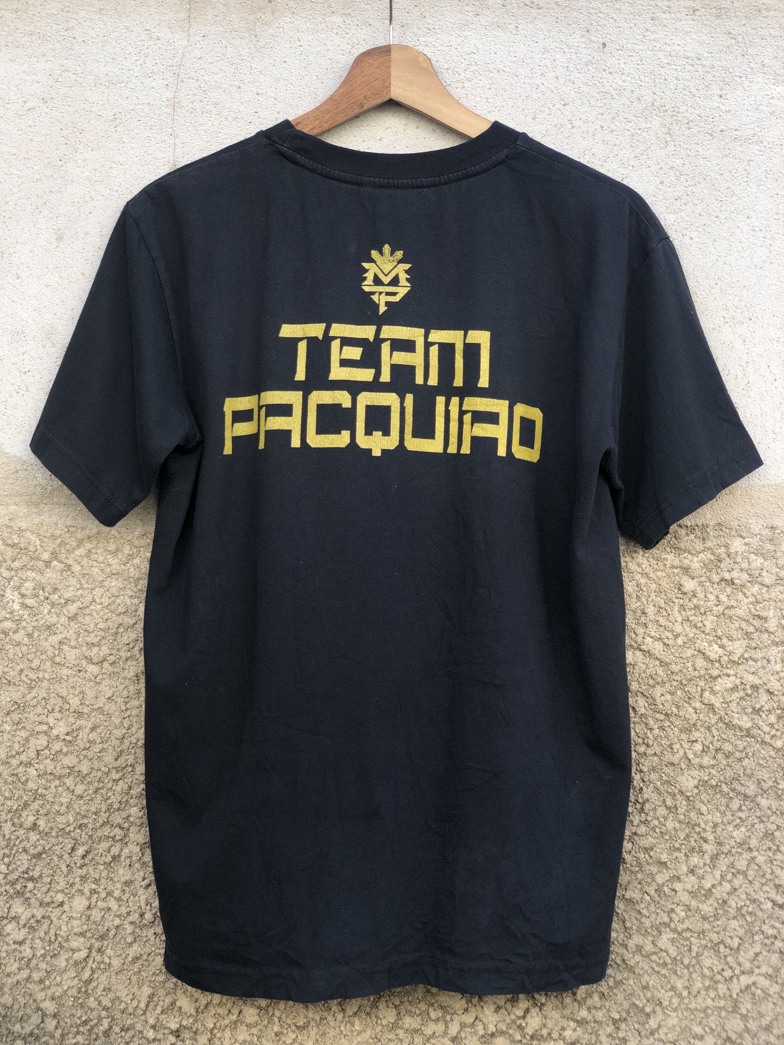 Vintage Team Manny Panquiao "Pacman" Boxing Tshirt Size US M / EU 48-50 / 2 - 2 Thumbnail