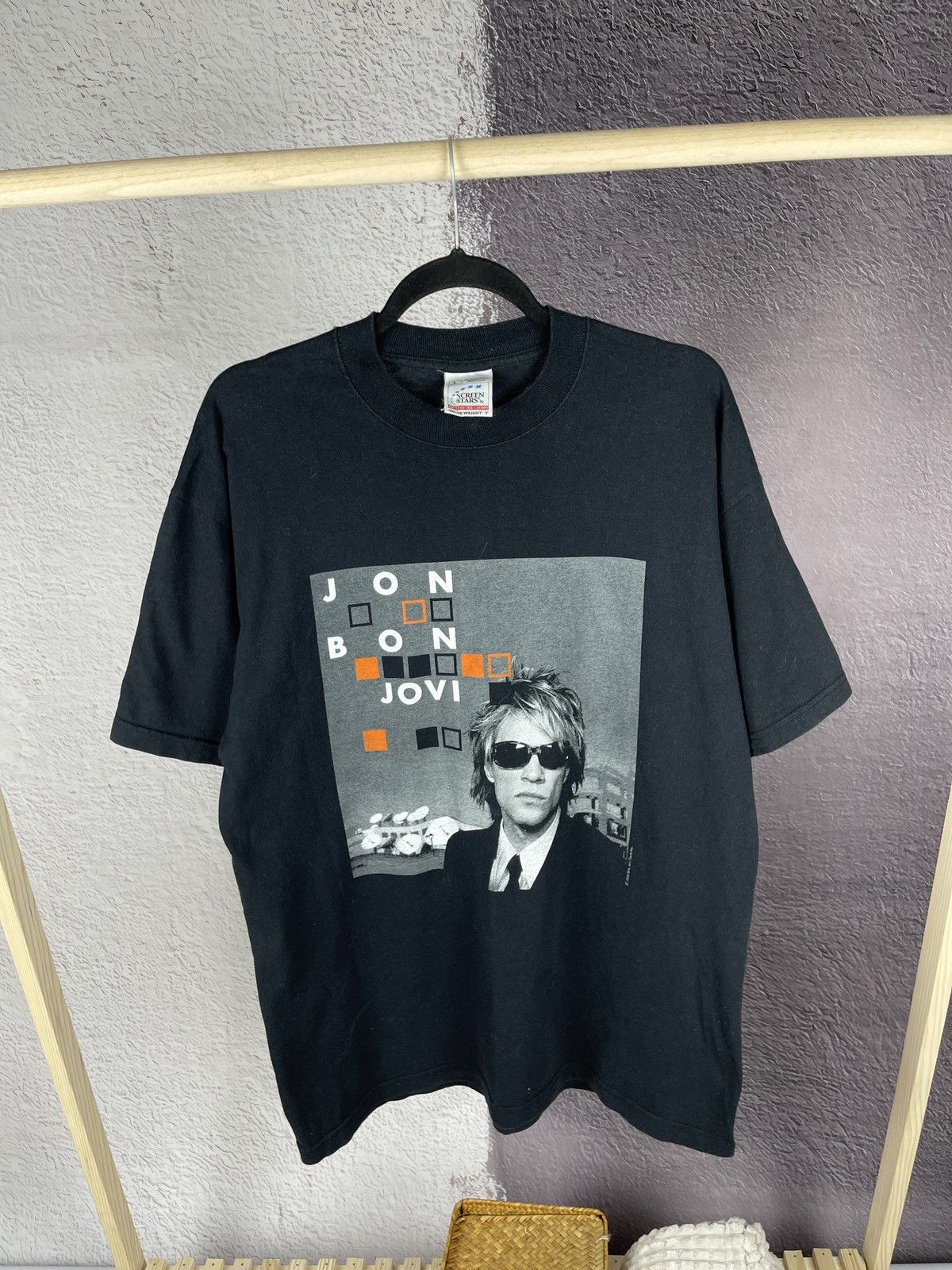 Bon Jovi Screen stars vintage bon jovi crush tour 2000 band tee Size US L / EU 52-54 / 3 - 1 Thumbnail