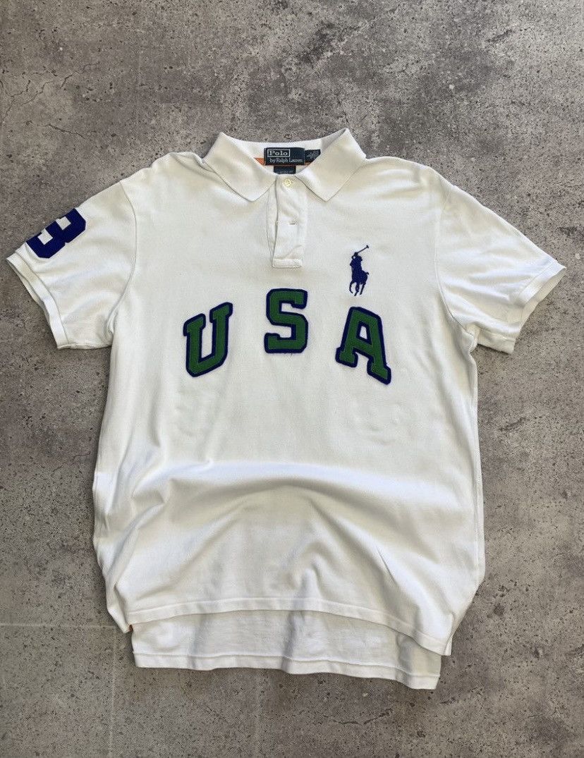 Polo Ralph Lauren Polo Ralph Lauren Chaps USA T-shirt Size US L / EU 52-54 / 3 - 2 Thumbnail
