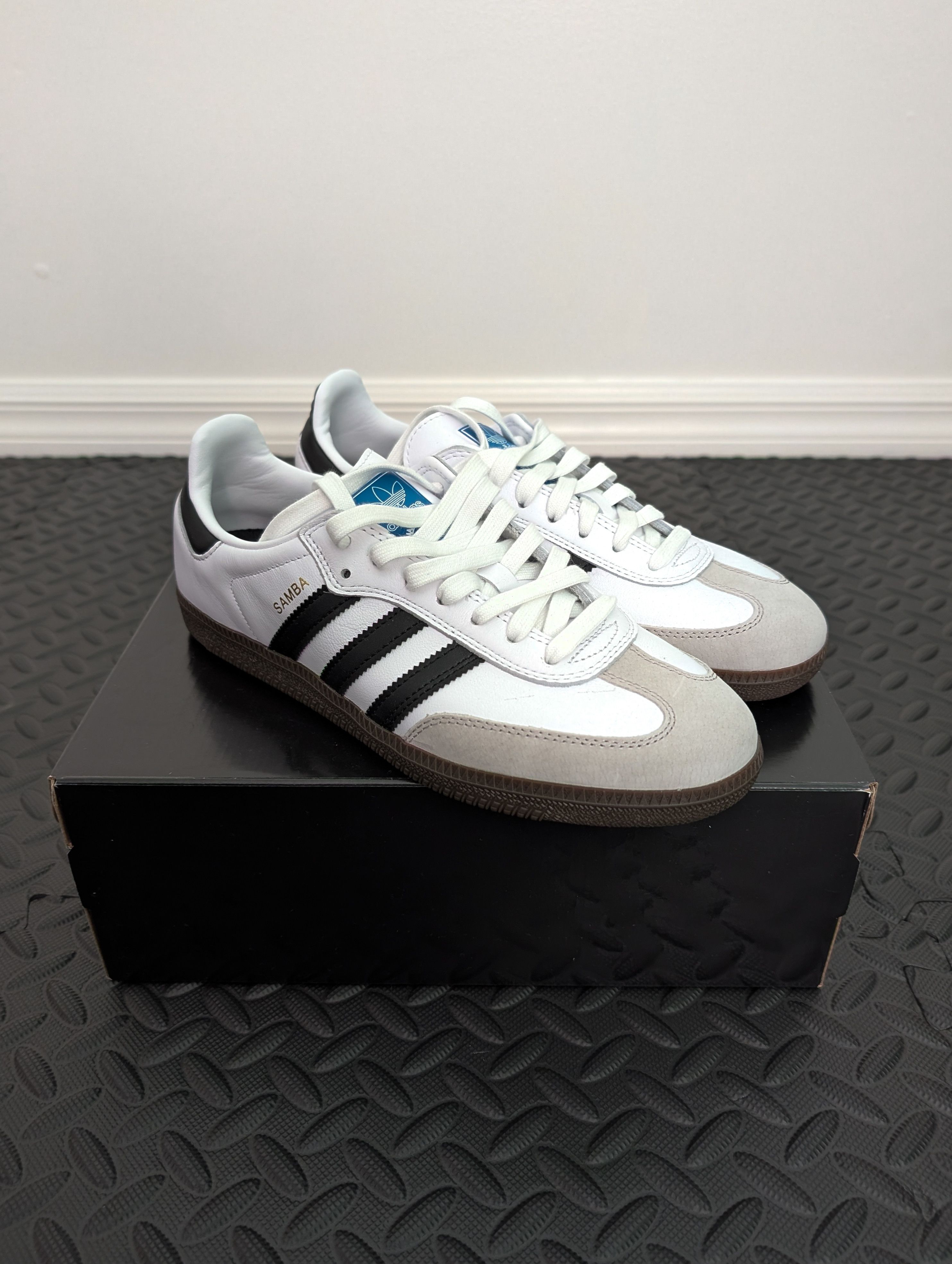 Adidas Samba ADV Shoes - Cloud White / Core Black / Gum Size US 8.5 / EU 41-42 - 4 Thumbnail