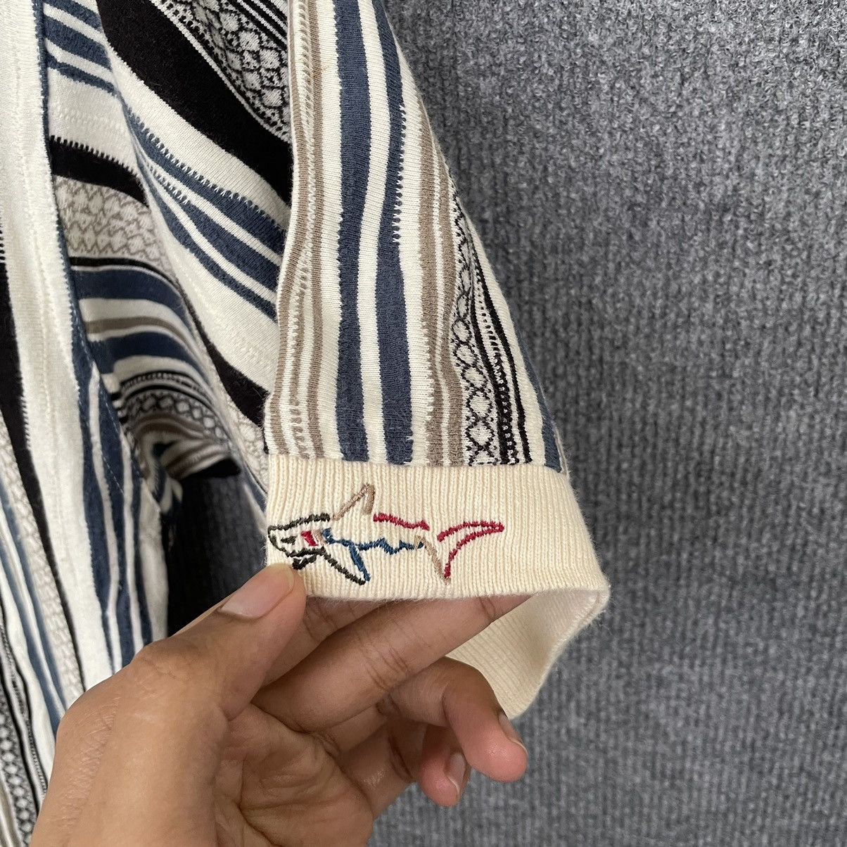 Greg Norman Greg Norman Collection Coogi Style Polo Shirt Size US L / EU 52-54 / 3 - 5 Thumbnail