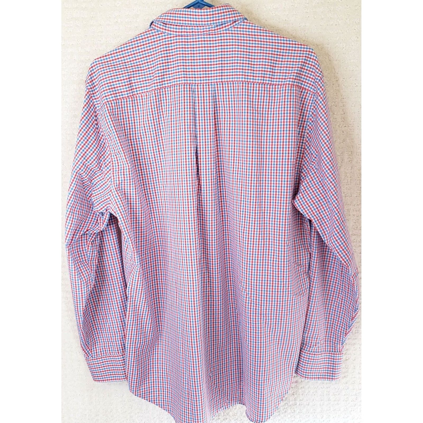 Vineyard Vines Vineyard Vines Shirt Mens Slim Fit Whale Shirt L Red White Blue Check Long Sleeve Button-Up Collared Weekend Casual Workwear Vintage No Size US L / EU 52-54 / 3 - 6 Thumbnail