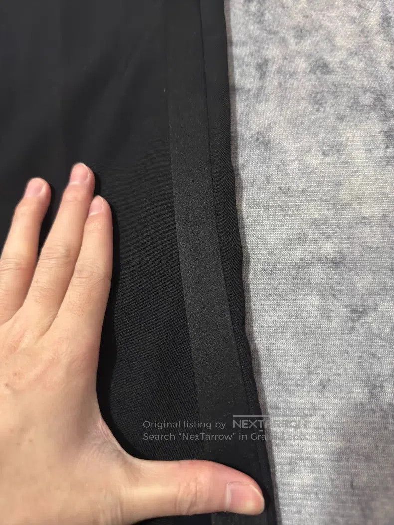 Saint Laurent Paris Saint Laurent Paris Black Samurai Satin Smoking Trousers Size US 30 / EU 46 - 4 Thumbnail
